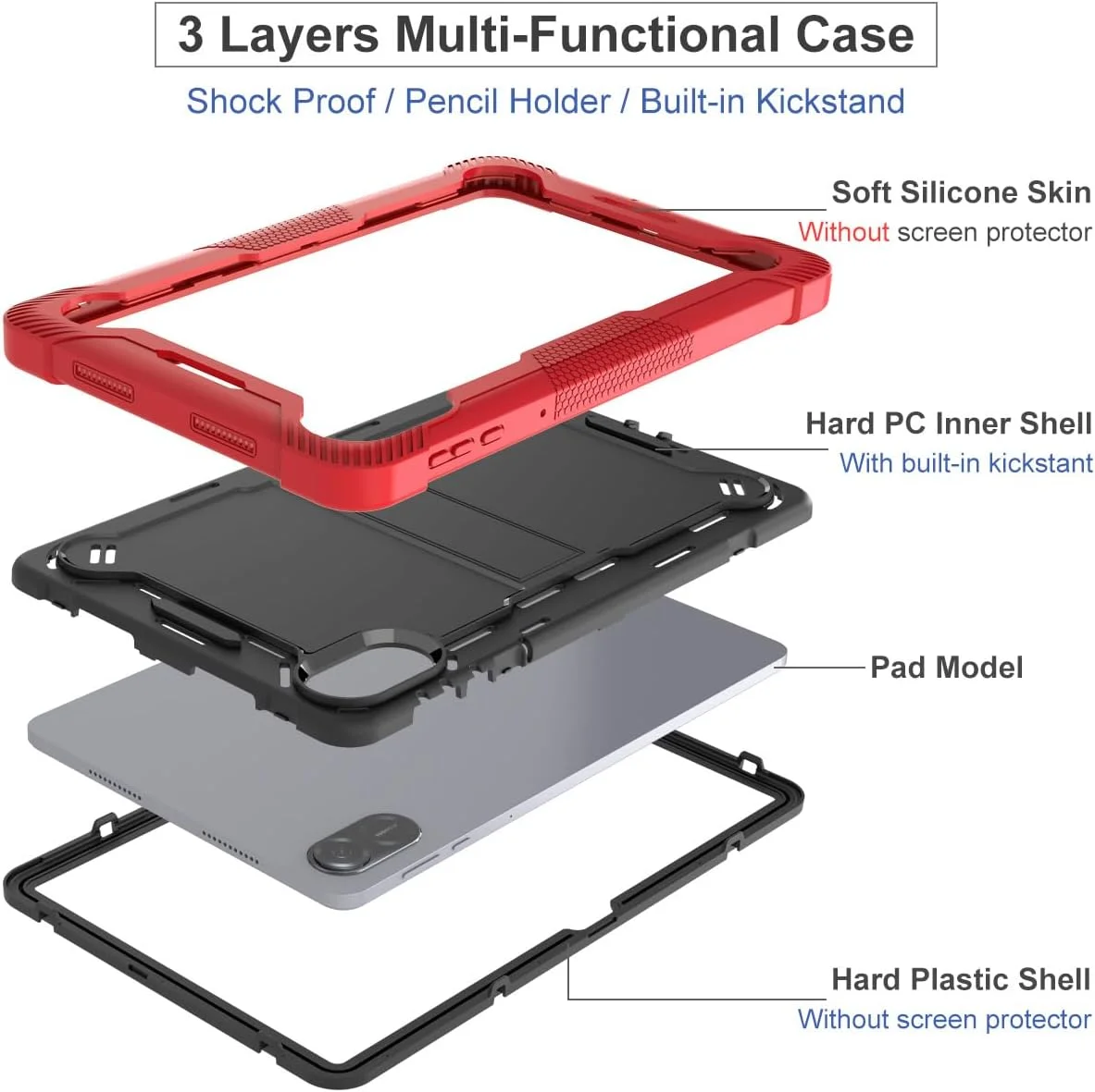 کاور تبلت Gruattreay برای آنر پد X8a / پد X9 (11 اینچ) (2024)، کاور سیلیکونی ضخیم ضد ضربه تبلت با استند، کاور محافظ ضد اصطکاک مناسب کودکان برای آنر پد X9 (سبز روشن) کاور تبلت Gruattreay برای آنر پد X8a / پد X9 (11 اینچ) (2024)، کاور سیلیکونی ضخیم ضد ضربه تبلت با استند، کاور محافظ ضد اصطکاک مناسب کودکان برای آنر پد X9 (سبز روشن)