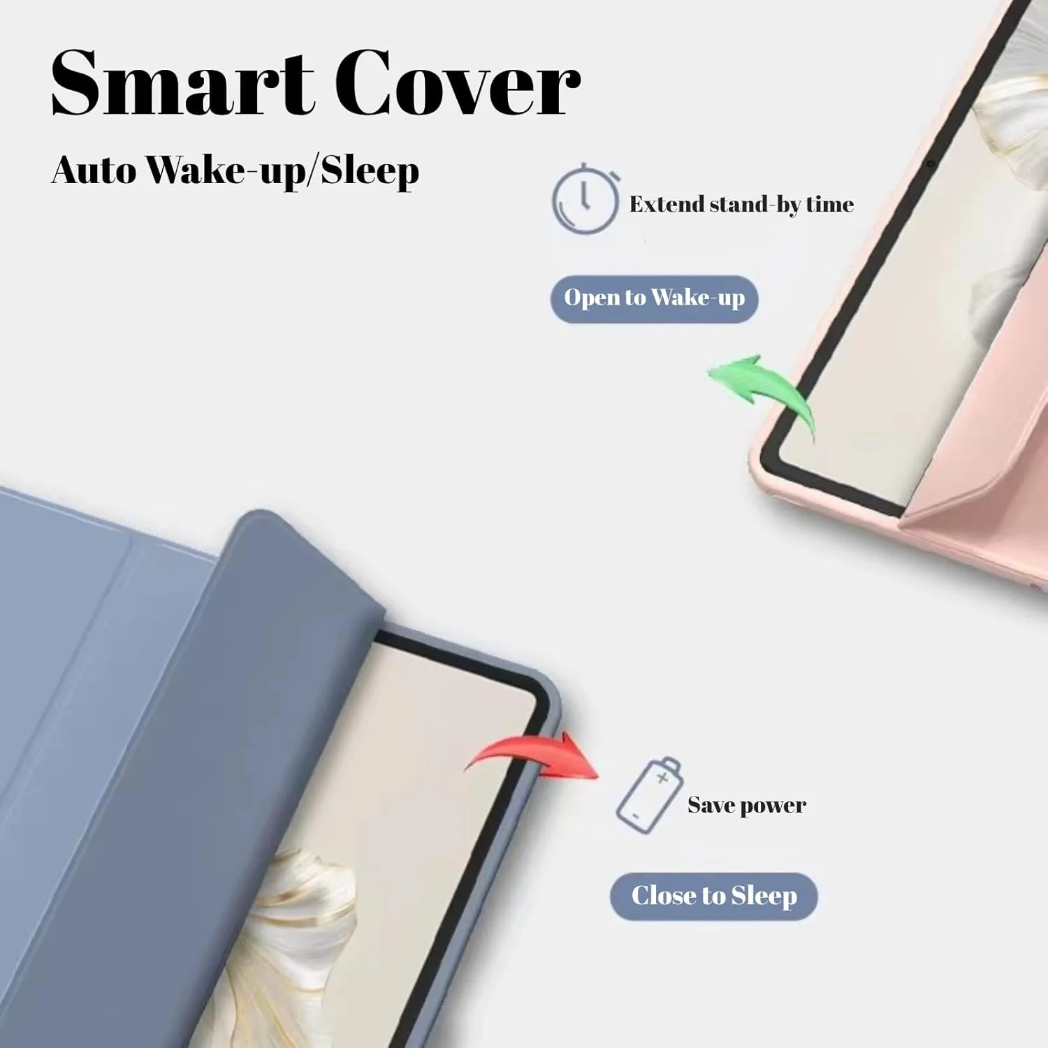 کاور نسلين سازگار با تبلت آنر پد 9 اینچ 12.1، کاور باریک و سبک با قابلیت استند و بدنه TPU نرم و محافظ برای تبلت آنر پد 9 اینچ 12.1 با عملکرد بیدار/خواب خودکار (صورتی) کاور نسلين سازگار با تبلت آنر پد 9 اینچ 12.1، کاور باریک و سبک با قابلیت استند و بدنه TPU نرم و محافظ برای تبلت آنر پد 9 اینچ 12.1 با عملکرد بیدار/خواب خودکار (صورتی)