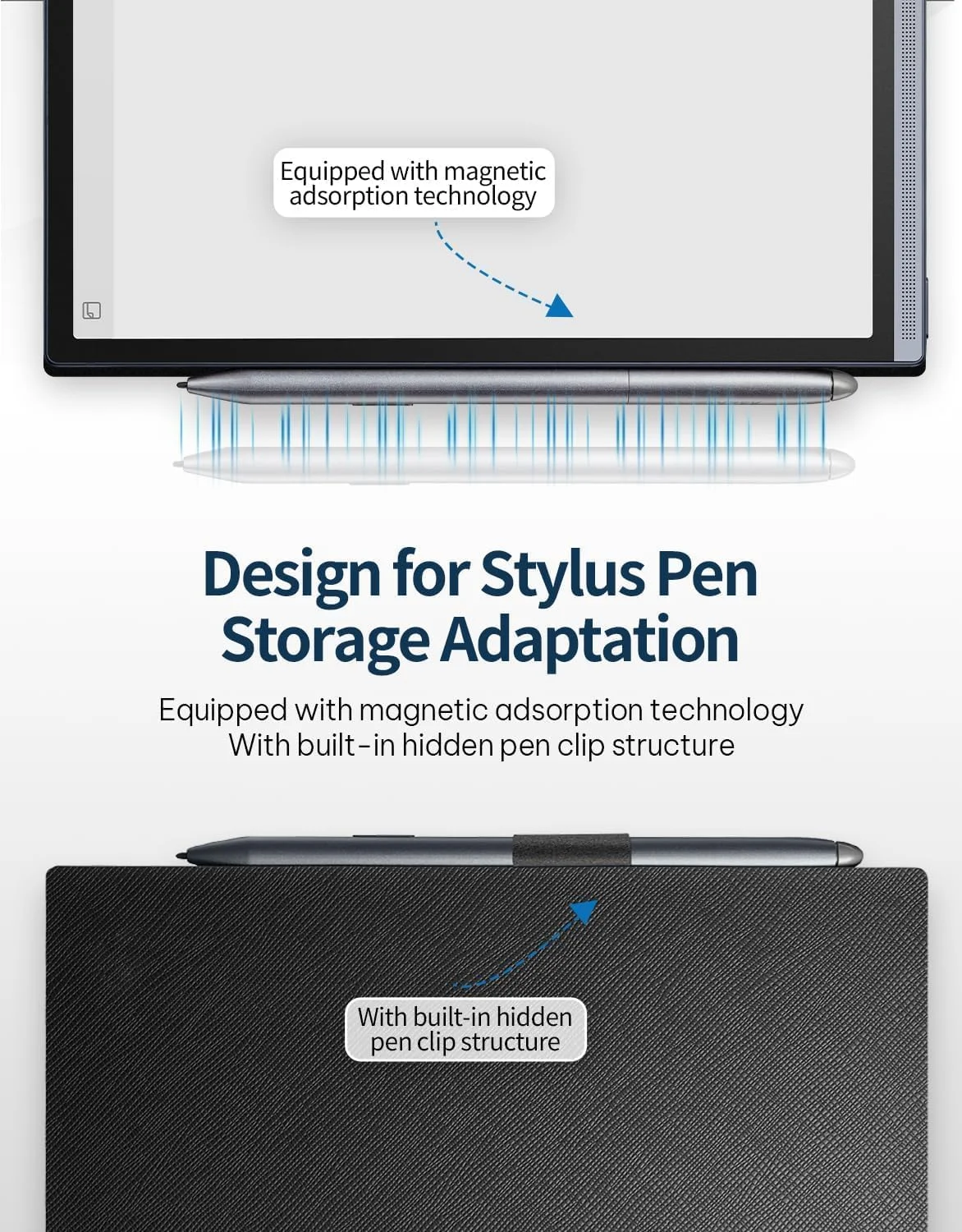 کیف محافظ مشکی برای تبلت جوهر الکترونیکی iFLYTEK 8.2" AINOTE Air 2 (کیف مشکی)