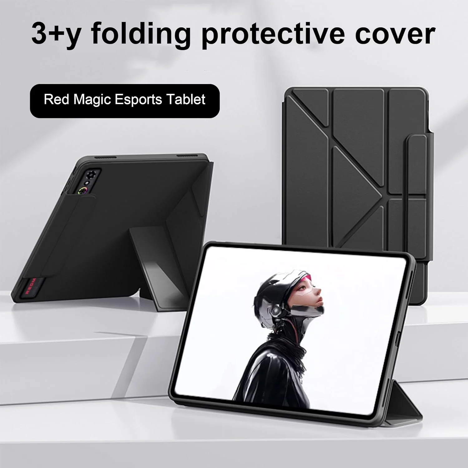 کاور CAUHENYEE برای رد مجیک آسترا 9.06 اینچ 2025، استند عمودی، ضد ضربه، کاور محافظ برای رد مجیک آسترا 9.06 اینچ - مشکی کاور CAUHENYEE برای رد مجیک آسترا 9.06 اینچ 2025، استند عمودی، ضد ضربه، کاور محافظ برای رد مجیک آسترا 9.06 اینچ - مشکی