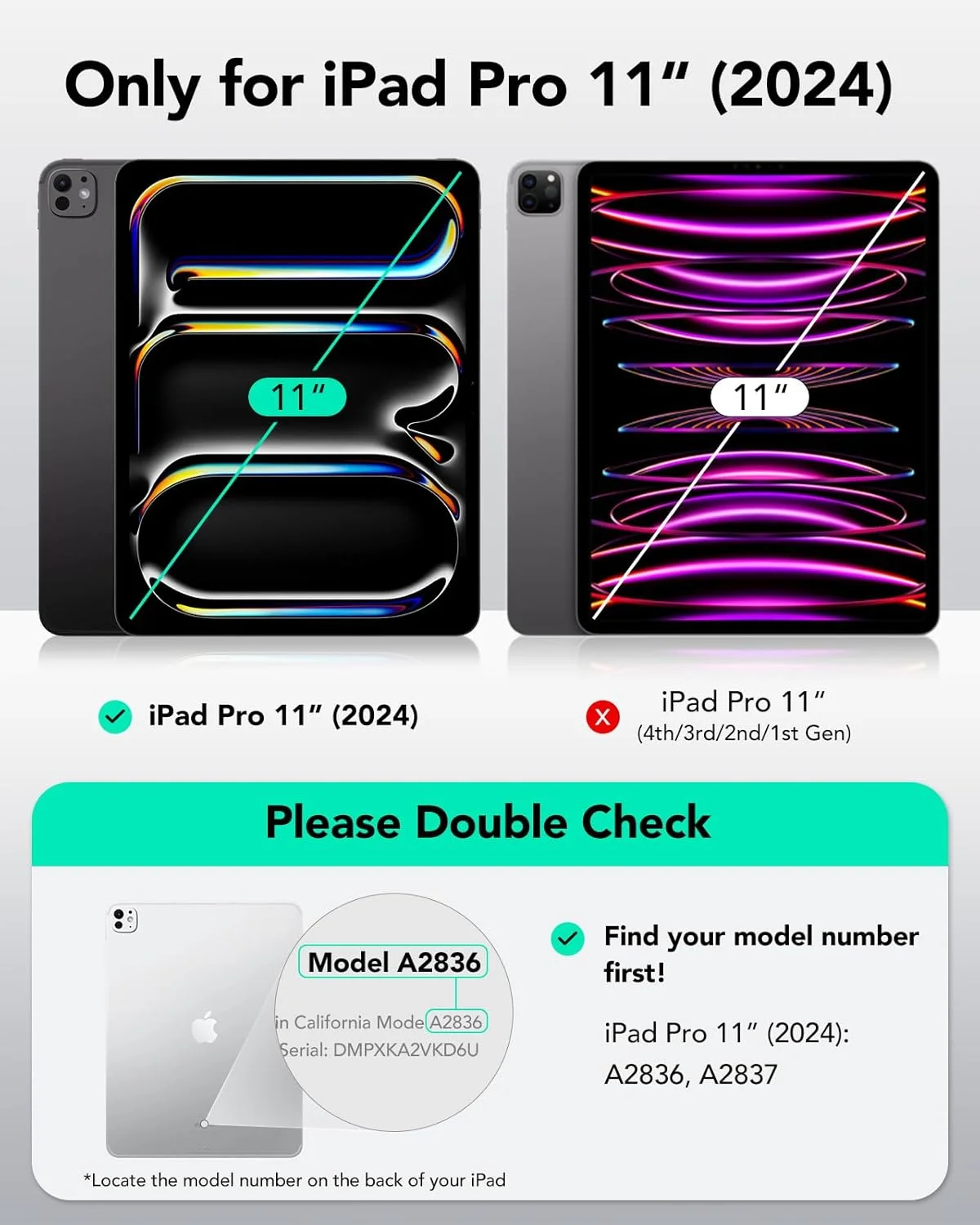 کیف چرخشی ESR برای آیپد پرو 11 اینچ M2 (2024)، با پوشش مغناطیسی جداشدنی، استند قابل تنظیم عمودی/افقی با نمای صفحه نمایش برجسته، 9 زاویه ایستاده، سری Shift، مشکی کیف چرخشی ESR برای آیپد پرو 11 اینچ M2 (2024)، با پوشش مغناطیسی جداشدنی، استند قابل تنظیم عمودی/افقی با نمای صفحه نمایش برجسته، 9 زاویه ایستاده، سری Shift، مشکی