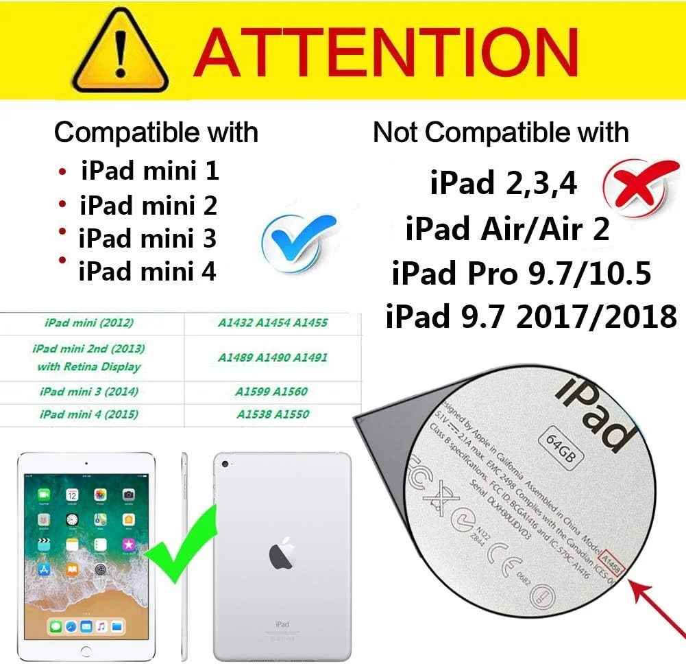 کاور آیپد مینی AWH، کاور آیپد مینی 2، کاور آیپد مینی 4 برای کودکان، بال های پروانه ای دوست داشتنی که به عنوان پایه نگهدارنده تبلت و کاور محافظ برای آیپد مینی 1/2/3/4 - بنفش عمل می کند کاور آیپد مینی AWH، کاور آیپد مینی 2، کاور آیپد مینی 4 برای کودکان، بال های پروانه ای دوست داشتنی که به عنوان پایه نگهدارنده تبلت و کاور محافظ برای آیپد مینی 1/2/3/4 - بنفش عمل می کند