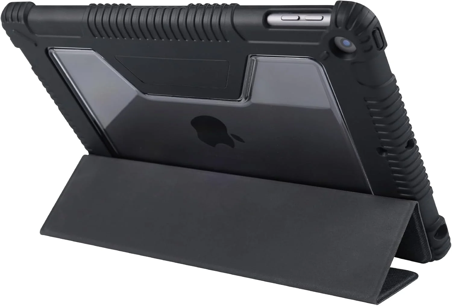 کاور مقاوم مکس اند مکس مناسب آیپد 10.2 اینچی نسل نهم 2021، نسل هشتم 2020 و نسل هفتم 2019، ضد ضربه و دارای استند (مشکی)