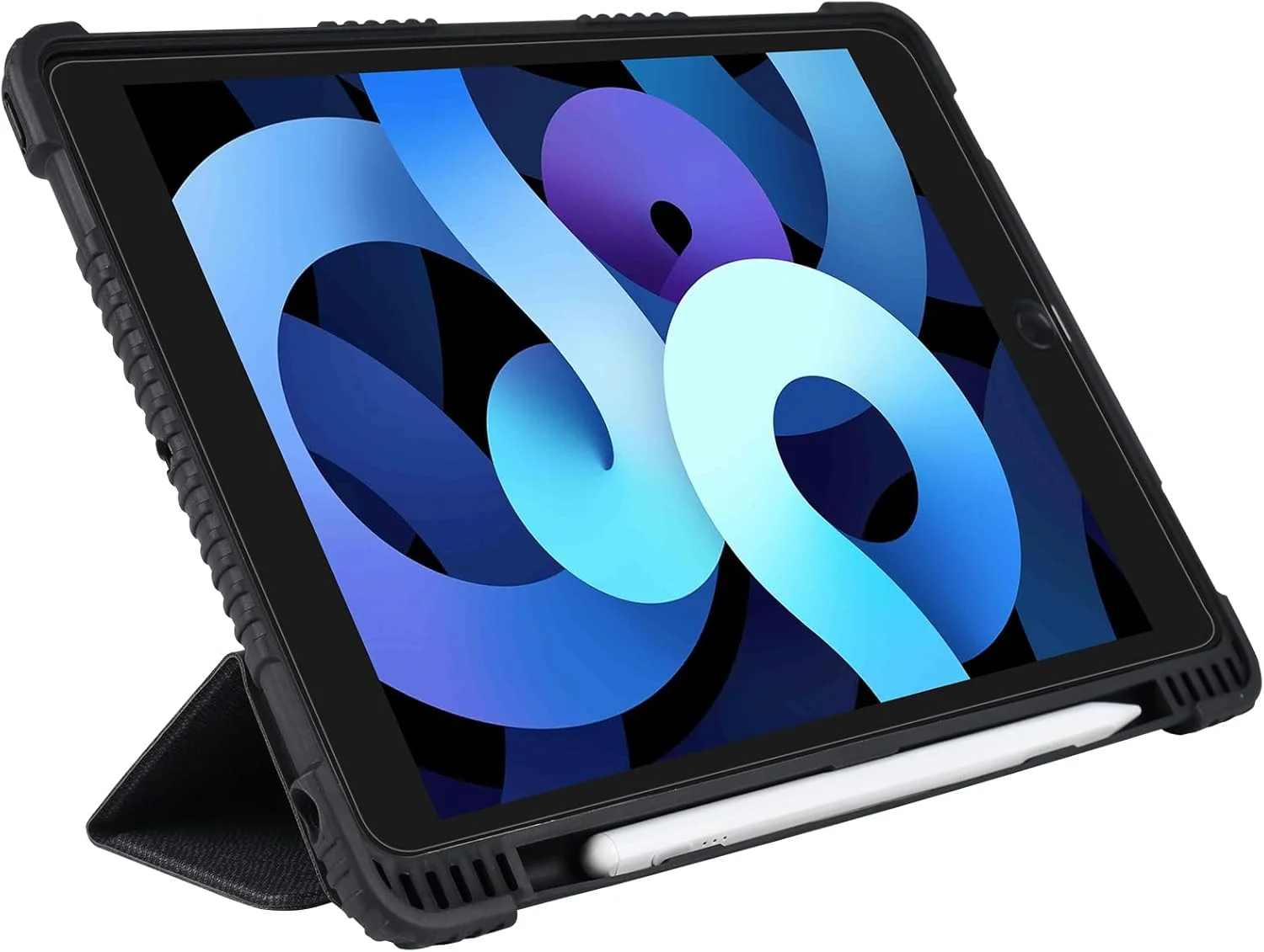 کاور مقاوم مکس اند مکس مناسب آیپد 10.2 اینچی نسل نهم 2021، نسل هشتم 2020 و نسل هفتم 2019، ضد ضربه و دارای استند (مشکی)