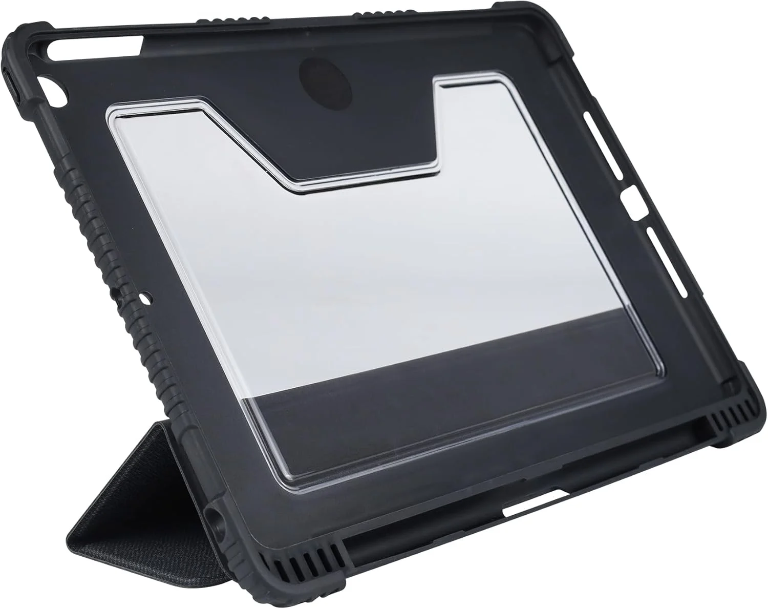 کاور مقاوم مکس اند مکس مناسب آیپد 10.2 اینچی نسل نهم 2021، نسل هشتم 2020 و نسل هفتم 2019، ضد ضربه و دارای استند (مشکی)
