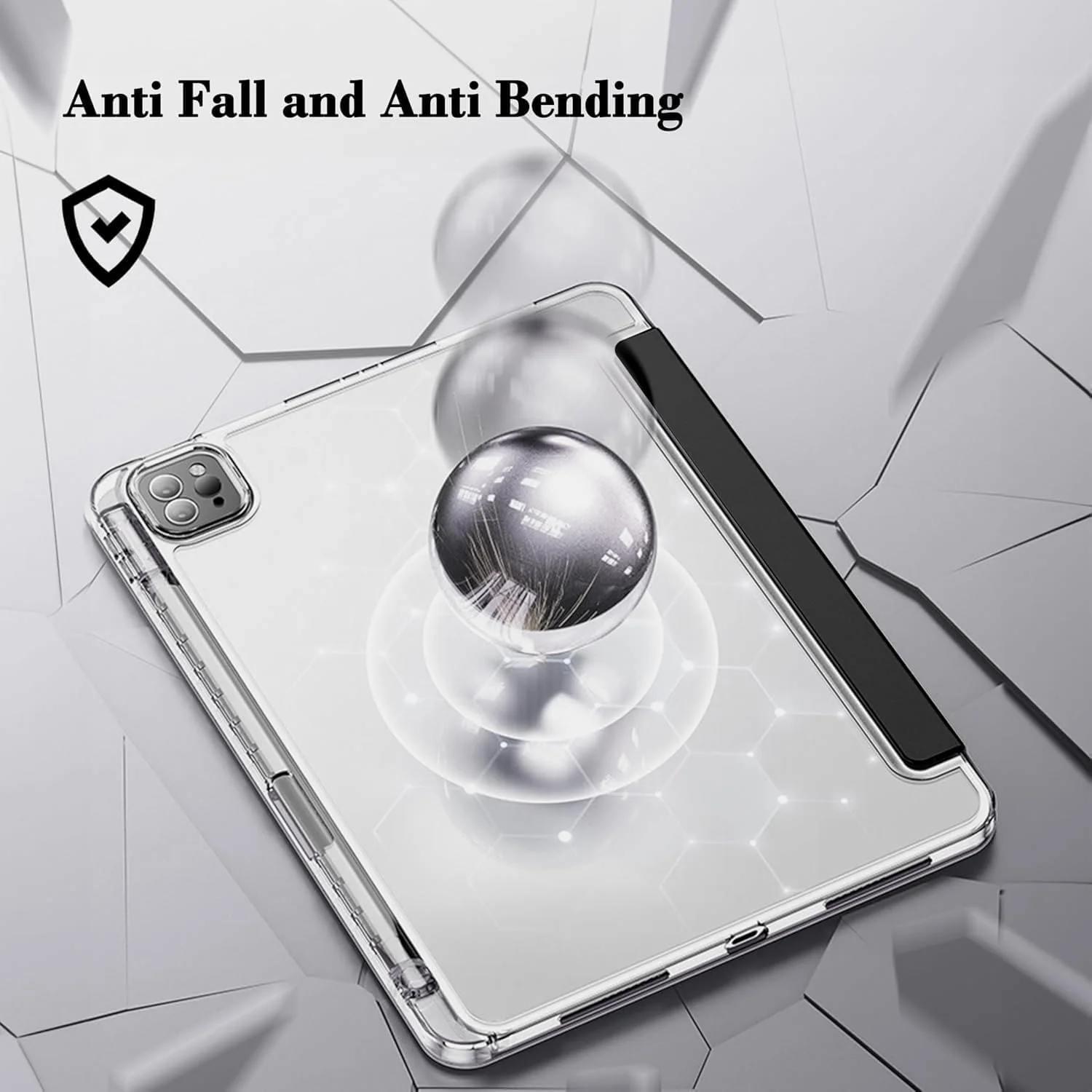 کاور محافظ تبلت سامسونگ گلکسی تب S10 FE / S9 FE 5G با صفحه نمایش 10.9 اینچ / تب S9 با صفحه نمایش 11 اینچ مدل JSUSOU، کاور باریک سه لایه با قابلیت تنظیم چند زاویه دید و عملکرد بیدار/خواب خودکار - مشکی کاور محافظ تبلت سامسونگ گلکسی تب S10 FE / S9 FE 5G با صفحه نمایش 10.9 اینچ / تب S9 با صفحه نمایش 11 اینچ مدل JSUSOU، کاور باریک سه لایه با قابلیت تنظیم چند زاویه دید و عملکرد بیدار/خواب خودکار - مشکی