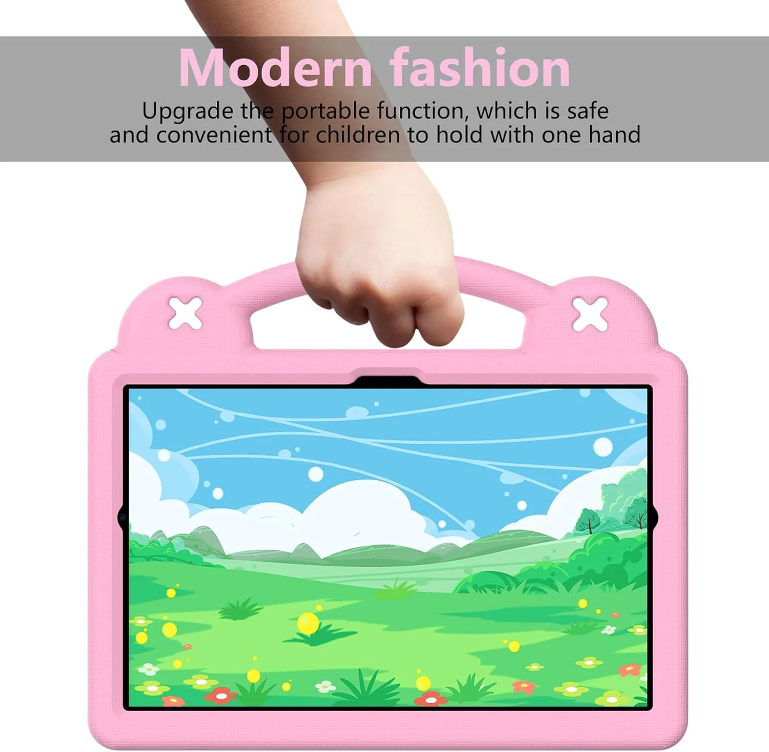 کیف محافظ کودکانه Billionn سازگار با تبلت Lenovo Tab M10 Plus نسل 3 مدل 10.6 اینچی 2022 به همراه دسته، پایه و بند شانه، ضد ضربه برای TB-125F/TB-128F، صورتی-B کیف محافظ کودکانه Billionn سازگار با تبلت Lenovo Tab M10 Plus نسل 3 مدل 10.6 اینچی 2022 به همراه دسته، پایه و بند شانه، ضد ضربه برای TB-125F/TB-128F، صورتی-B