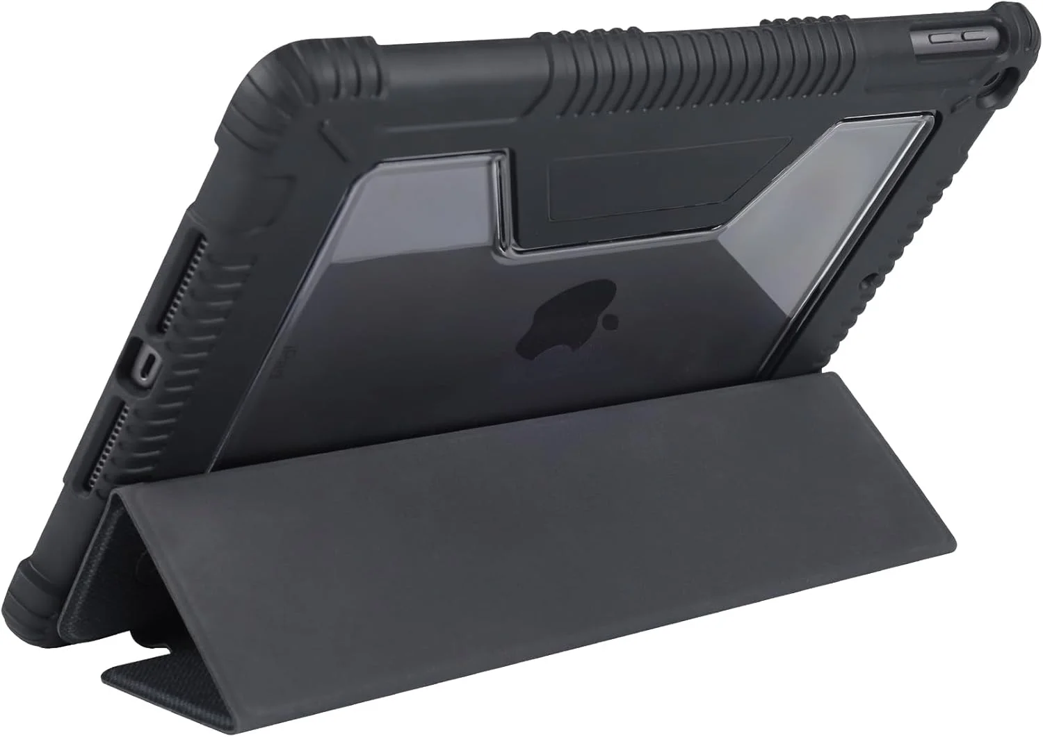 کاور مقاوم مکس اند مکس مناسب آیپد 10.2 اینچی نسل نهم 2021، نسل هشتم 2020 و نسل هفتم 2019، ضد ضربه و دارای استند (مشکی)