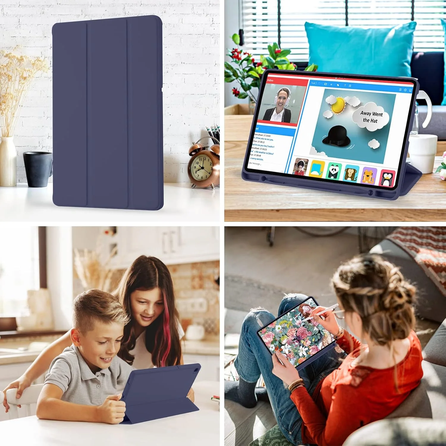 کیف پالکیتسی مناسب برای تبلت سامسونگ گلکسی تب S6 لایت با جای قلم (SM-P620N/P625N/P610/P613/P615/P619)، کاور برای سامسونگ گلکسی تب S6 لایت 10.4 اینچ 2024/2022/2020 (آبی نفتی) کیف پالکیتسی مناسب برای تبلت سامسونگ گلکسی تب S6 لایت با جای قلم (SM-P620N/P625N/P610/P613/P615/P619)، کاور برای سامسونگ گلکسی تب S6 لایت 10.4 اینچ 2024/2022/2020 (آبی نفتی)