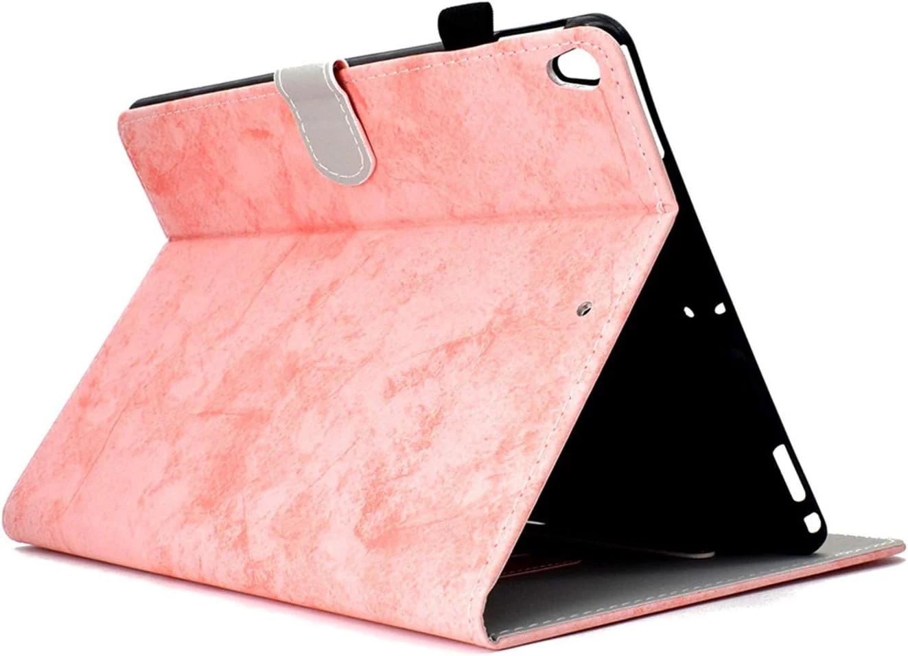 کیف چرمی PU طرح رترو با قفل مغناطیسی و استند و جای کارت برای Apple iPad Pro 10.5 2017 (صورتی) کیف چرمی PU طرح رترو با قفل مغناطیسی و استند و جای کارت برای Apple iPad Pro 10.5 2017 (صورتی)