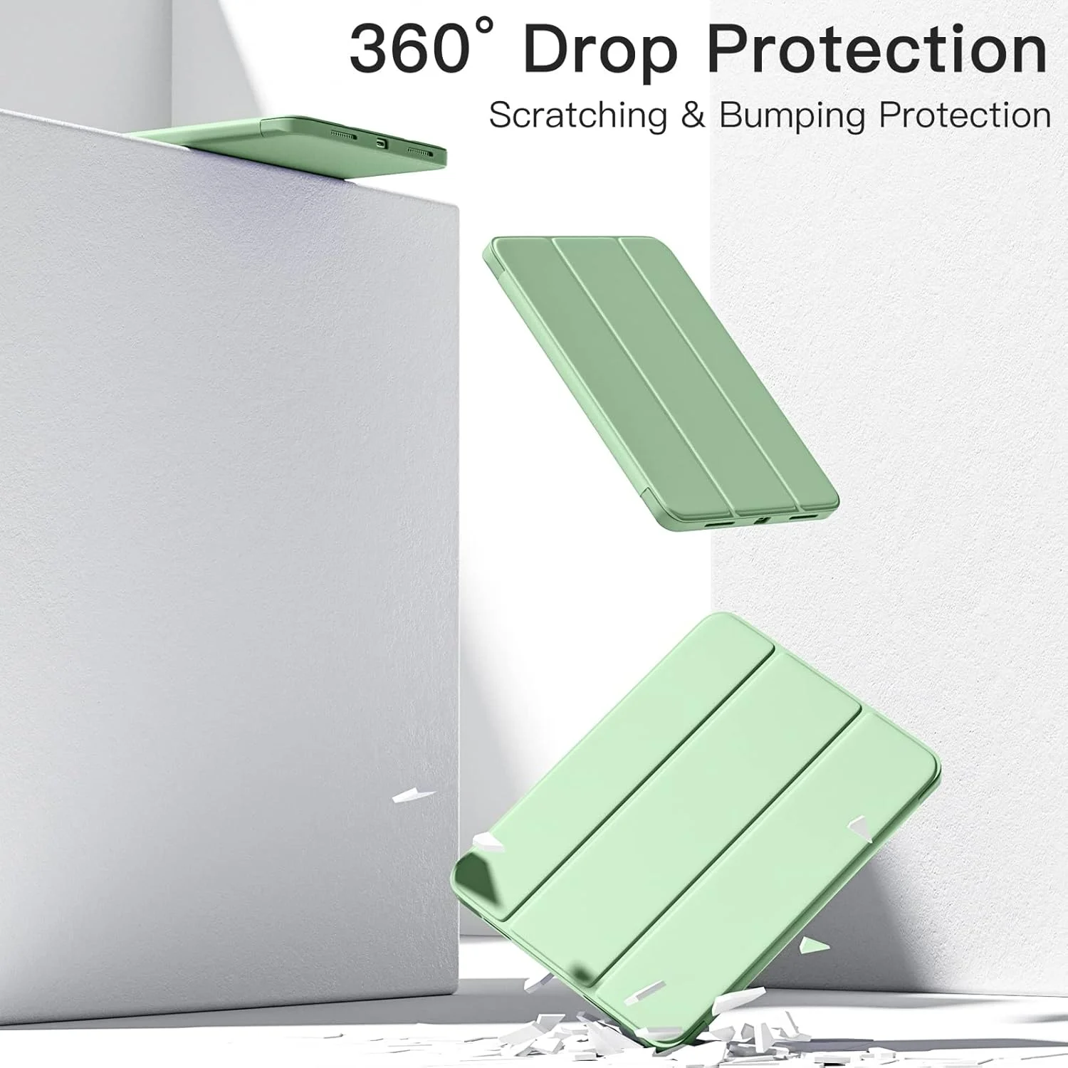 کاور محافظ آیپد نسل 10 مدل 2022 Dirrelo، کاور محافظ نسل 10 با جای قلم، کاور سه لایه استند دار طراحی شده برای آیپد 10.9 اینچی، کاور با قابلیت خواب/بیدار شدن خودکار، سبز نعنایی کاور محافظ آیپد نسل 10 مدل 2022 Dirrelo، کاور محافظ نسل 10 با جای قلم، کاور سه لایه استند دار طراحی شده برای آیپد 10.9 اینچی، کاور با قابلیت خواب/بیدار شدن خودکار، سبز نعنایی