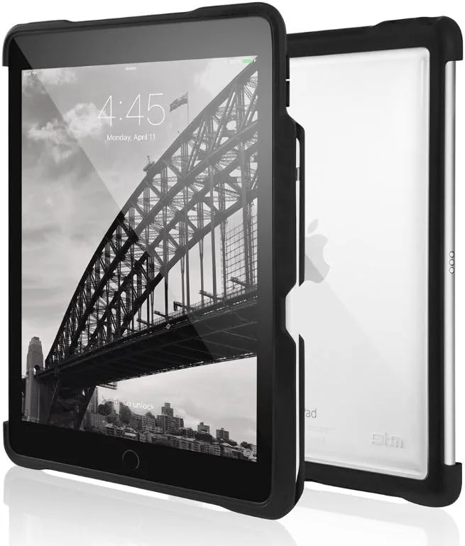 کیف تبلت فولیو STM Dux مناسب برای تبلت 9.7 اینچی (فولیو، اپل، آیپد پرو، 24.6 سانتی متر (9.7 اینچ)، 184 گرم، مشکی) کیف تبلت فولیو STM Dux مناسب برای تبلت 9.7 اینچی (فولیو، اپل، آیپد پرو، 24.6 سانتی متر (9.7 اینچ)، 184 گرم، مشکی)