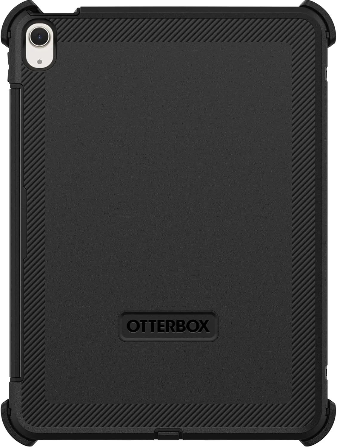 محافظ ضد ضربه OtterBox Defender مناسب برای آیپد ایر 11 اینچ (2024) و آیپد ایر 10.9 اینچ (2022/2020)، با محافظ صفحه نمایش داخلی، تست شده 2 برابر استاندارد نظامی، پشت