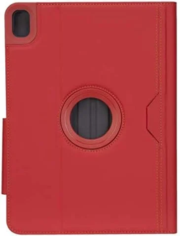کیف محافظ تبلت کلاسیک Targus VersaVu مناسب برای Apple iPad Pro 11 اینچی با پوشش سه تایی باریک، صدای بهبود یافته، نگهدارنده قلم، بستن بند ایمن، قرمز (THZ4403GL)