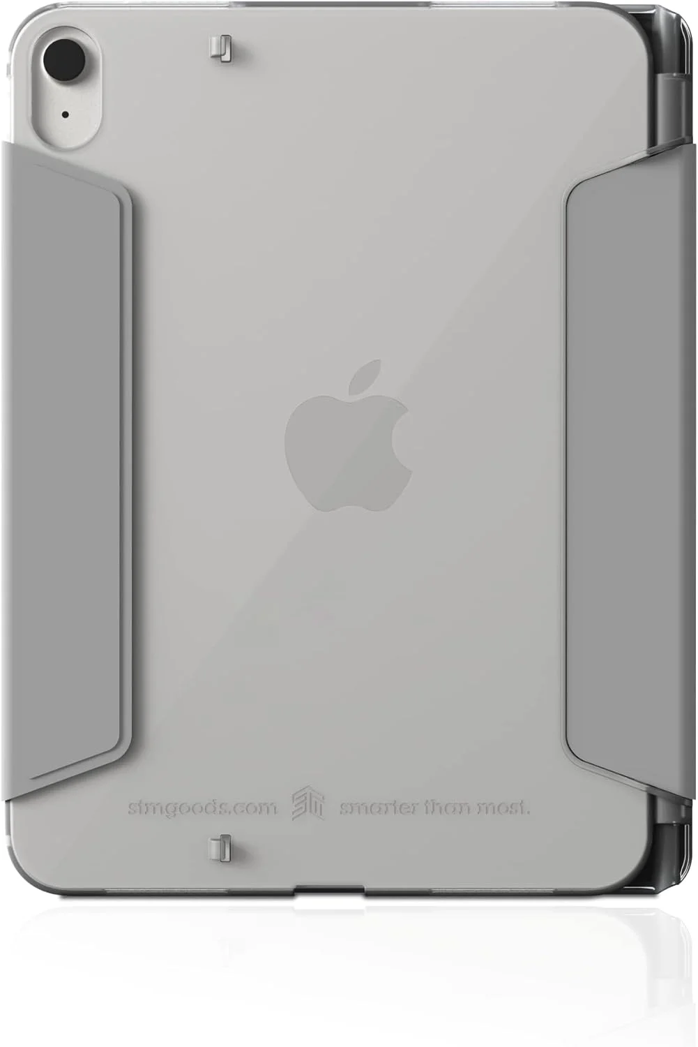 کیف محافظ سبک STM Studio برای Apple iPad نسل 10 - دارای جایگاه/نگهدارنده قلم Apple و پوشش خواب/بیدار - خاکستری