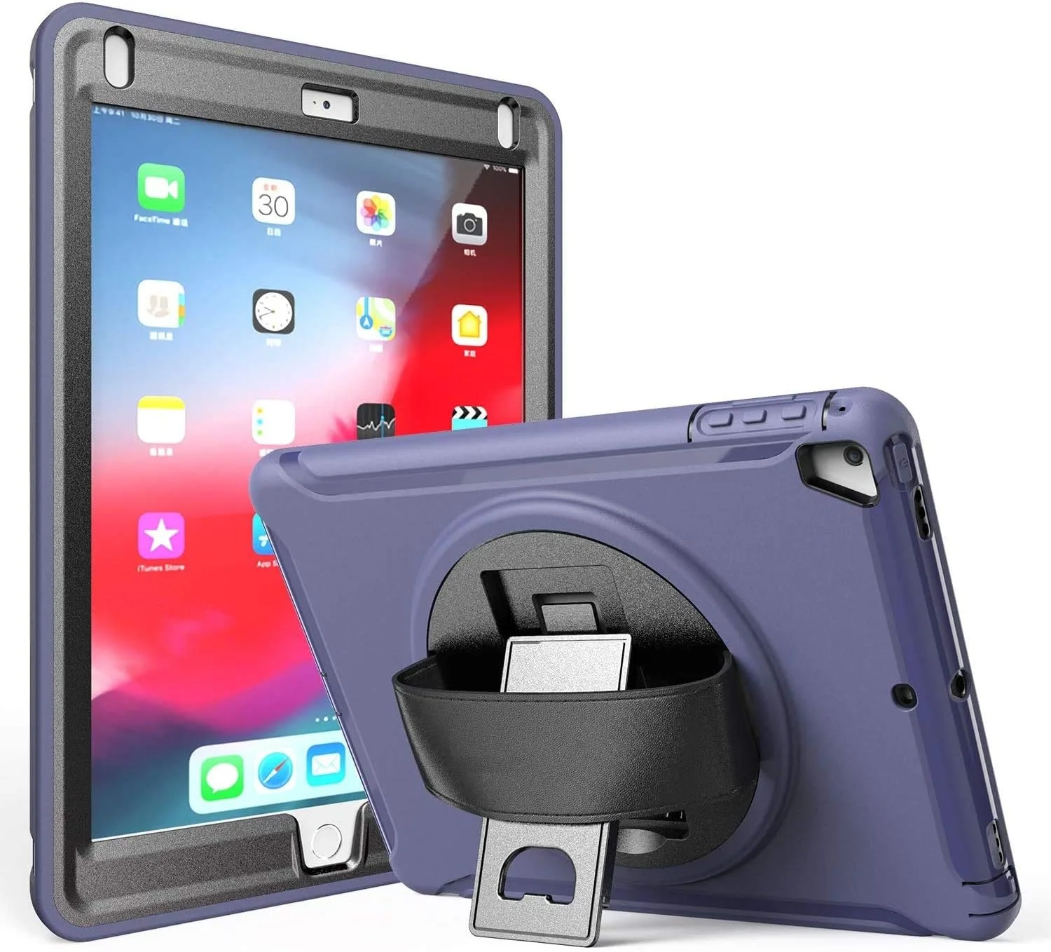 کاور مقاوم SwooK AWH برای آیپد 9.7 اینچی A1893 آیپد 6 نسل ششم، ضد ضربه، پوشش مقاوم در برابر ضربه، کاور مقاوم آیپد با پایه، کاور محافظ کامل بدنه برای کودکان، سرمه ای. کاور مقاوم SwooK AWH برای آیپد 9.7 اینچی A1893 آیپد 6 نسل ششم، ضد ضربه، پوشش مقاوم در برابر ضربه، کاور مقاوم آیپد با پایه، کاور محافظ کامل بدنه برای کودکان، سرمه ای.