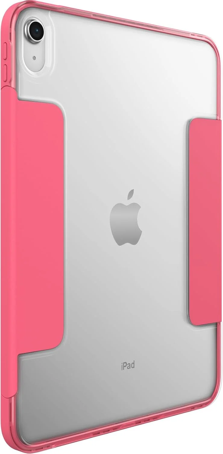 کیف کلاسوری OtterBox سری Folio مناسب برای آیپد نسل دهم 2022، آیپد نسل یازدهم 2025 (A16)، ضد ضربه، ضد سقوط، کیف کلاسوری محافظ فوق العاده باریک، رنگ Rouge Powder کیف کلاسوری OtterBox سری Folio مناسب برای آیپد نسل دهم 2022، آیپد نسل یازدهم 2025 (A16)، ضد ضربه، ضد سقوط، کیف کلاسوری محافظ فوق العاده باریک، رنگ Rouge Powder