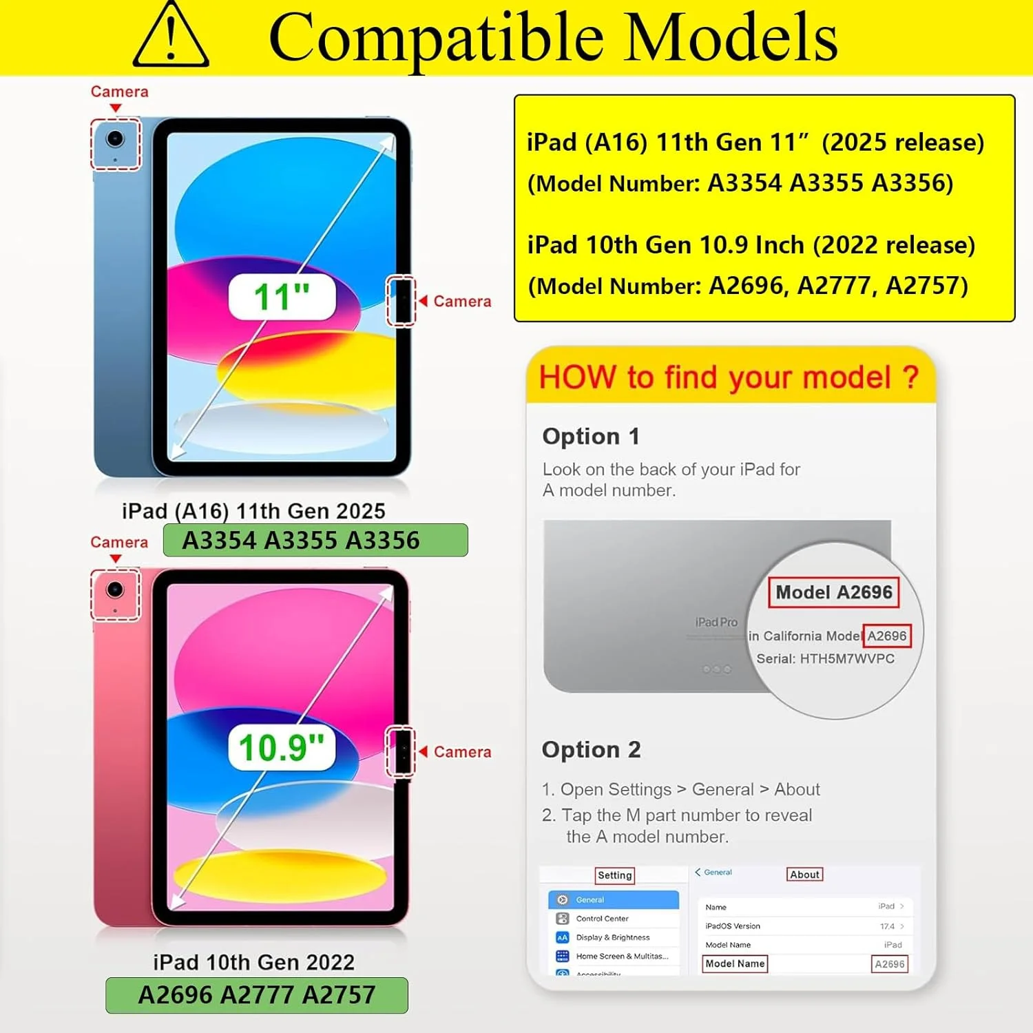 کاور محافظ TPU نرم و باریک UUcovers برای آیپد (A16) نسل 11 اینچ 11 مدل 2025 و آیپد نسل 10 اینچ 10.9 مدل 2022، ضد ضربه، ضد خش، مشکی کاور محافظ TPU نرم و باریک UUcovers برای آیپد (A16) نسل 11 اینچ 11 مدل 2025 و آیپد نسل 10 اینچ 10.9 مدل 2022، ضد ضربه، ضد خش، مشکی