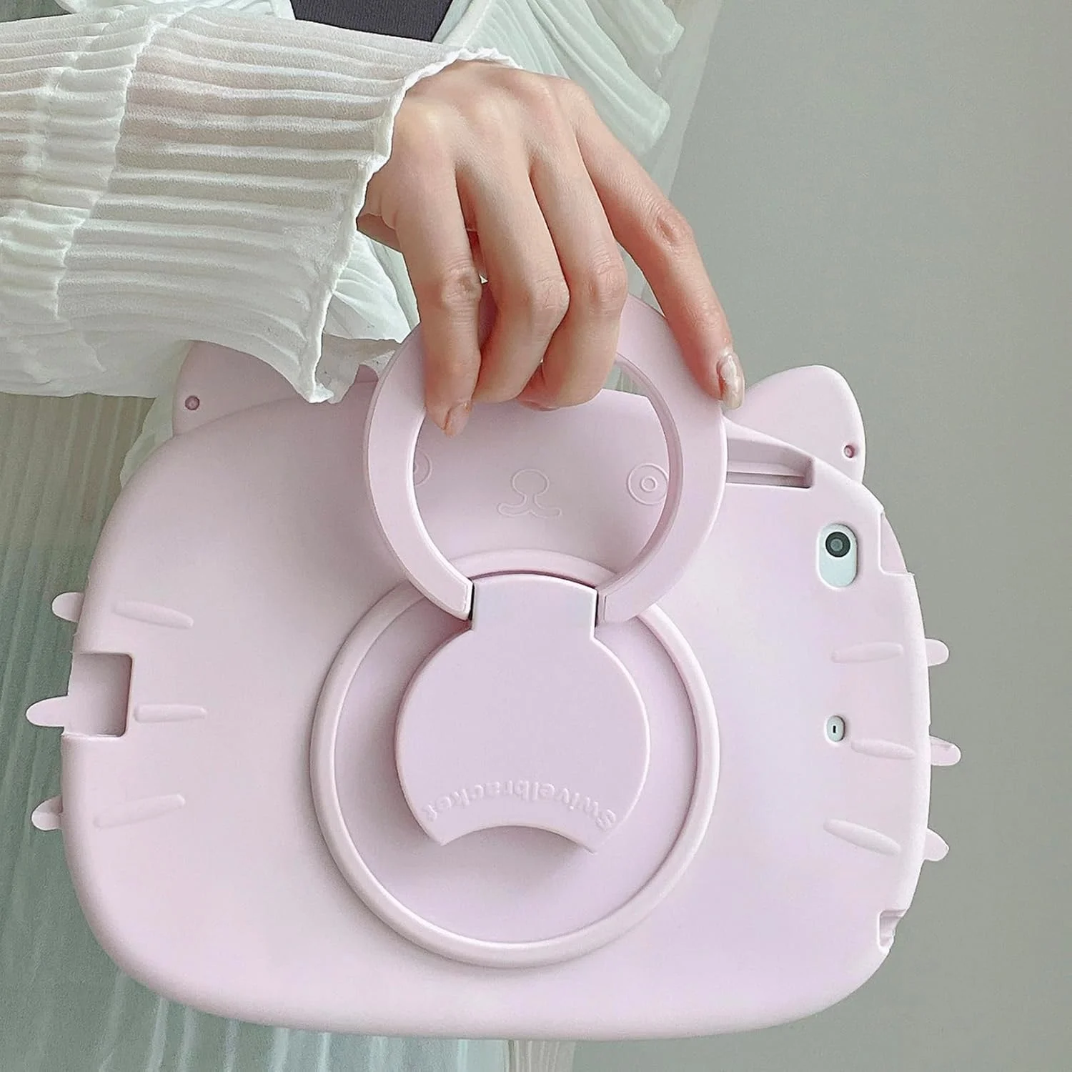 کیف محافظ کودکانه ZOOMALL سازگار با Honor Pad X8 10.1 2022 / Honor Pad X8 Lite / Huawei MatePad SE 10.1 2022 / MatePad T10s 10.1" 2020 / MatePad T10 9.7" 2020 / Enjoy Tablet 2 10.1، طرح گربه کیف محافظ کودکانه ZOOMALL سازگار با Honor Pad X8 10.1 2022 / Honor Pad X8 Lite / Huawei MatePad SE 10.1 2022 / MatePad T10s 10.1" 2020 / MatePad T10 9.7" 2020 / Enjoy Tablet 2 10.1، طرح گربه