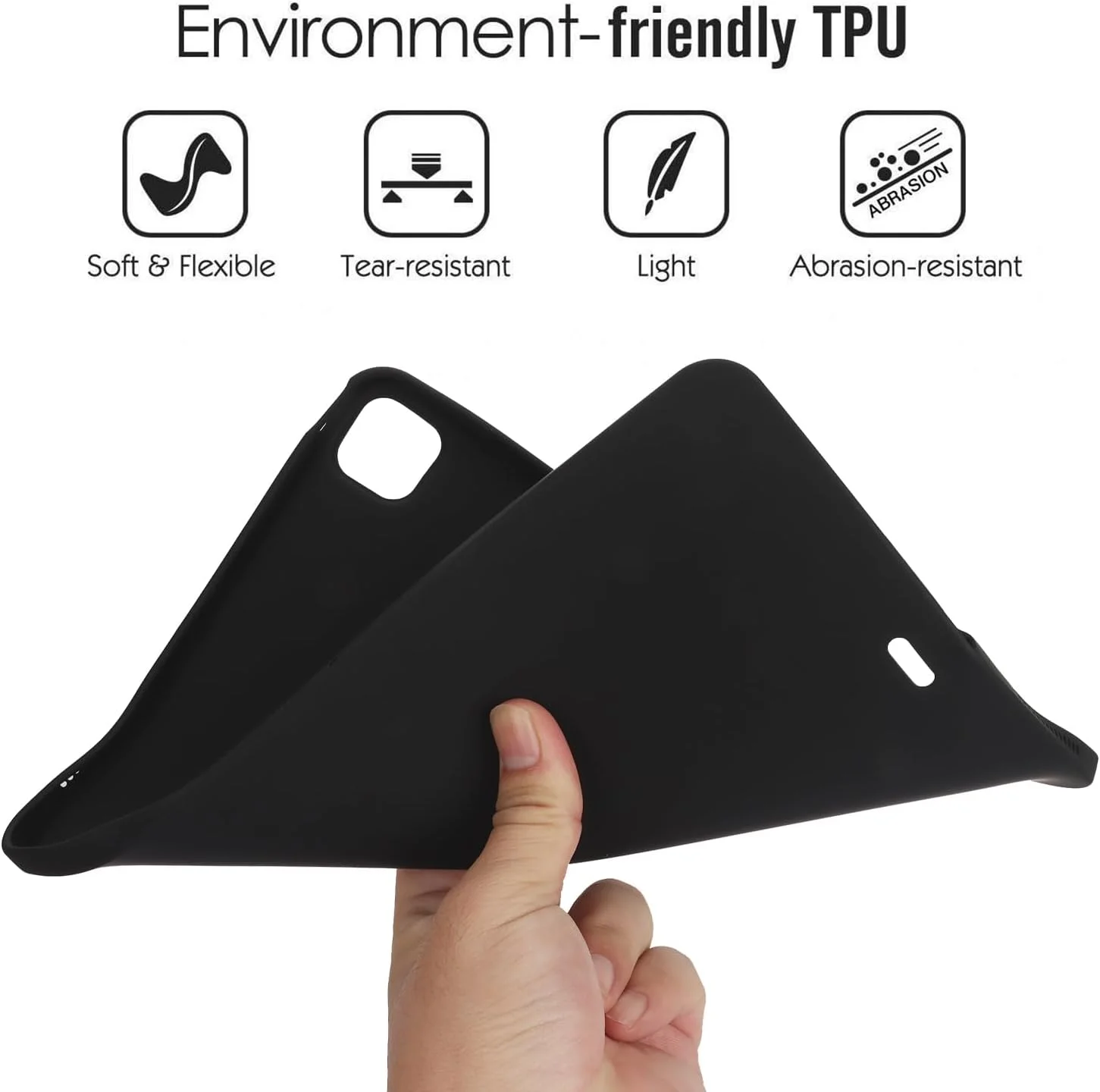 کاور محافظ TPU نرم و باریک UUcovers برای آیپد (A16) نسل 11 اینچ 11 مدل 2025 و آیپد نسل 10 اینچ 10.9 مدل 2022، ضد ضربه، ضد خش، مشکی کاور محافظ TPU نرم و باریک UUcovers برای آیپد (A16) نسل 11 اینچ 11 مدل 2025 و آیپد نسل 10 اینچ 10.9 مدل 2022، ضد ضربه، ضد خش، مشکی