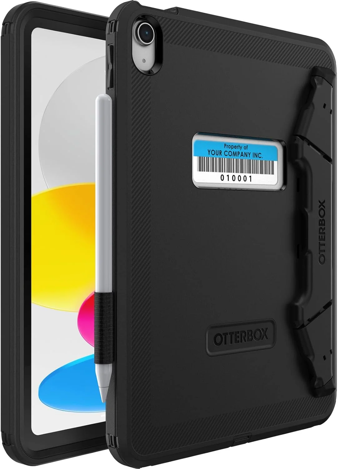 محافظ تبلت OtterBox Defender با پایه برای آیپد نسل دهم 2022 و نسل یازدهم 2025 (A16)، قاب محافظ با محافظ صفحه نمایش داخلی، تست شده 2 برابر استاندارد نظامی، مشکی، بدون بسته بندی خرده فروشی محافظ تبلت OtterBox Defender با پایه برای آیپد نسل دهم 2022 و نسل یازدهم 2025 (A16)، قاب محافظ با محافظ صفحه نمایش داخلی، تست شده 2 برابر استاندارد نظامی، مشکی، بدون بسته بندی خرده فروشی