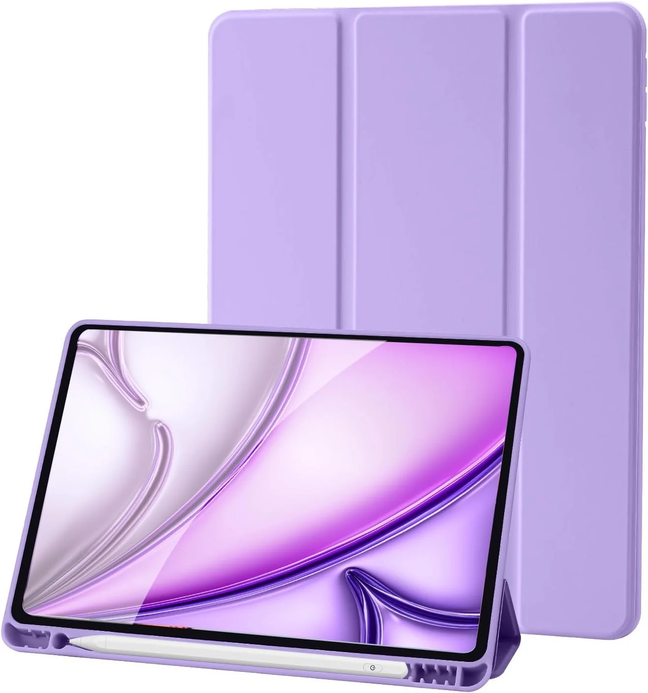 کیف پالکیتسی سازگار با آیپد نسل 9/8/7، چرم PU ممتاز + کیف پشتی TPU نرم با نگهدارنده مداد، حالت خواب/بیدار خودکار، کاور آیپد 10.2 اینچی 2021/2020/2019 (بنفش) کیف پالکیتسی سازگار با آیپد نسل 9/8/7، چرم PU ممتاز + کیف پشتی TPU نرم با نگهدارنده مداد، حالت خواب/بیدار خودکار، کاور آیپد 10.2 اینچی 2021/2020/2019 (بنفش)