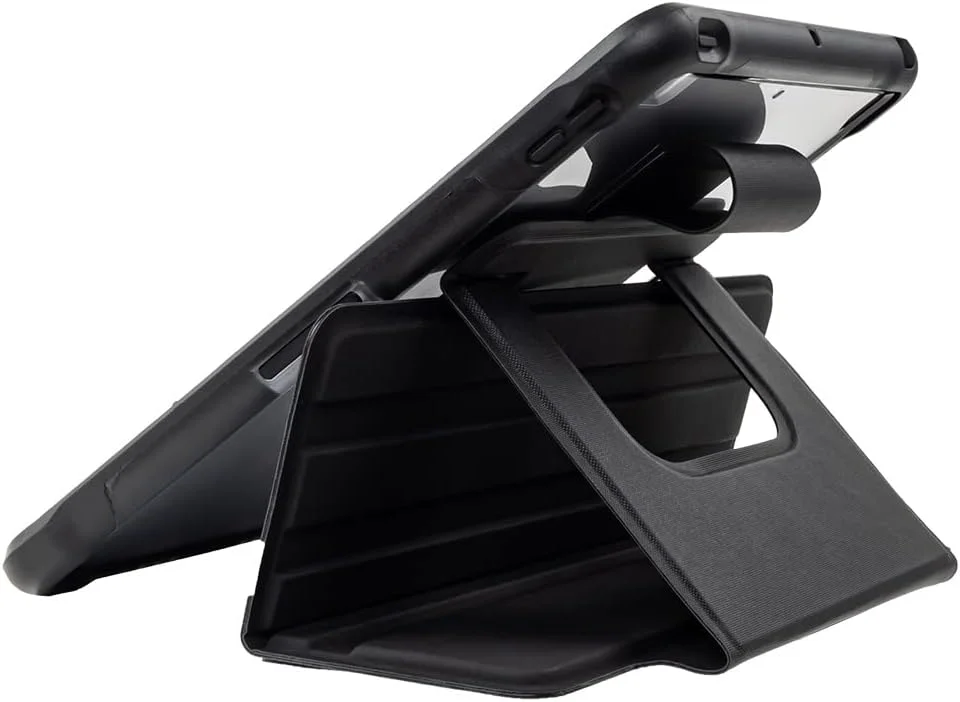 کیف محافظ تبلت OtterBox UnlimitED Folio مناسب برای آیپد 10.2 اینچی (نسل 7/8/9)، ضد ضربه، کیف محافظ Folio با محافظ صفحه نمایش داخلی، تست شده بر اساس استاندارد نظامی، شفاف/مشکی، بدون بسته بندی خرده فروشی کیف محافظ تبلت OtterBox UnlimitED Folio مناسب برای آیپد 10.2 اینچی (نسل 7/8/9)، ضد ضربه، کیف محافظ Folio با محافظ صفحه نمایش داخلی، تست شده بر اساس استاندارد نظامی، شفاف/مشکی، بدون بسته بندی خرده فروشی