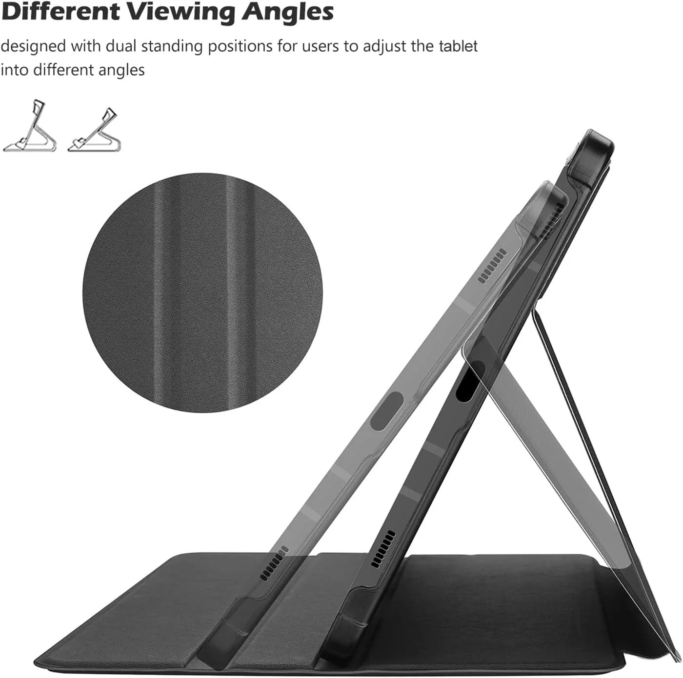 کاور پروکیس برای گلکسی تب اس 7 اف ای 5G 2021 / اس 8 پلاس 2022 / اس 7 پلاس 2020 12.4 اینچ با نگهدارنده قلم S، کاور هوشمند برای تبلت 12.4 اینچی سامسونگ گلکسی (SM-X800 X806 T730 T736 T970 T975 T976 T978) - مشکی کاور پروکیس برای گلکسی تب اس 7 اف ای 5G 2021 / اس 8 پلاس 2022 / اس 7 پلاس 2020 12.4 اینچ با نگهدارنده قلم S، کاور هوشمند برای تبلت 12.4 اینچی سامسونگ گلکسی (SM-X800 X806 T730 T736 T970 T975 T976 T978) - مشکی