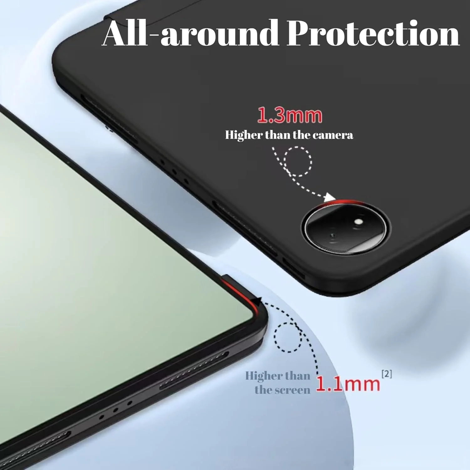 کاور Vurtboly سازگار با تبلت Honor Magic Pad 2 12.3 اینچ 2024، کاور سه تایی باریک، ضد ضربه با طرح لانه زنبوری TPU، دارای استند بادوام و قابلیت بیدار/خواب خودکار برای Honor Magic Pad 2 12.3" 2024 (مشکی) کاور Vurtboly سازگار با تبلت Honor Magic Pad 2 12.3 اینچ 2024، کاور سه تایی باریک، ضد ضربه با طرح لانه زنبوری TPU، دارای استند بادوام و قابلیت بیدار/خواب خودکار برای Honor Magic Pad 2 12.3" 2024 (مشکی)