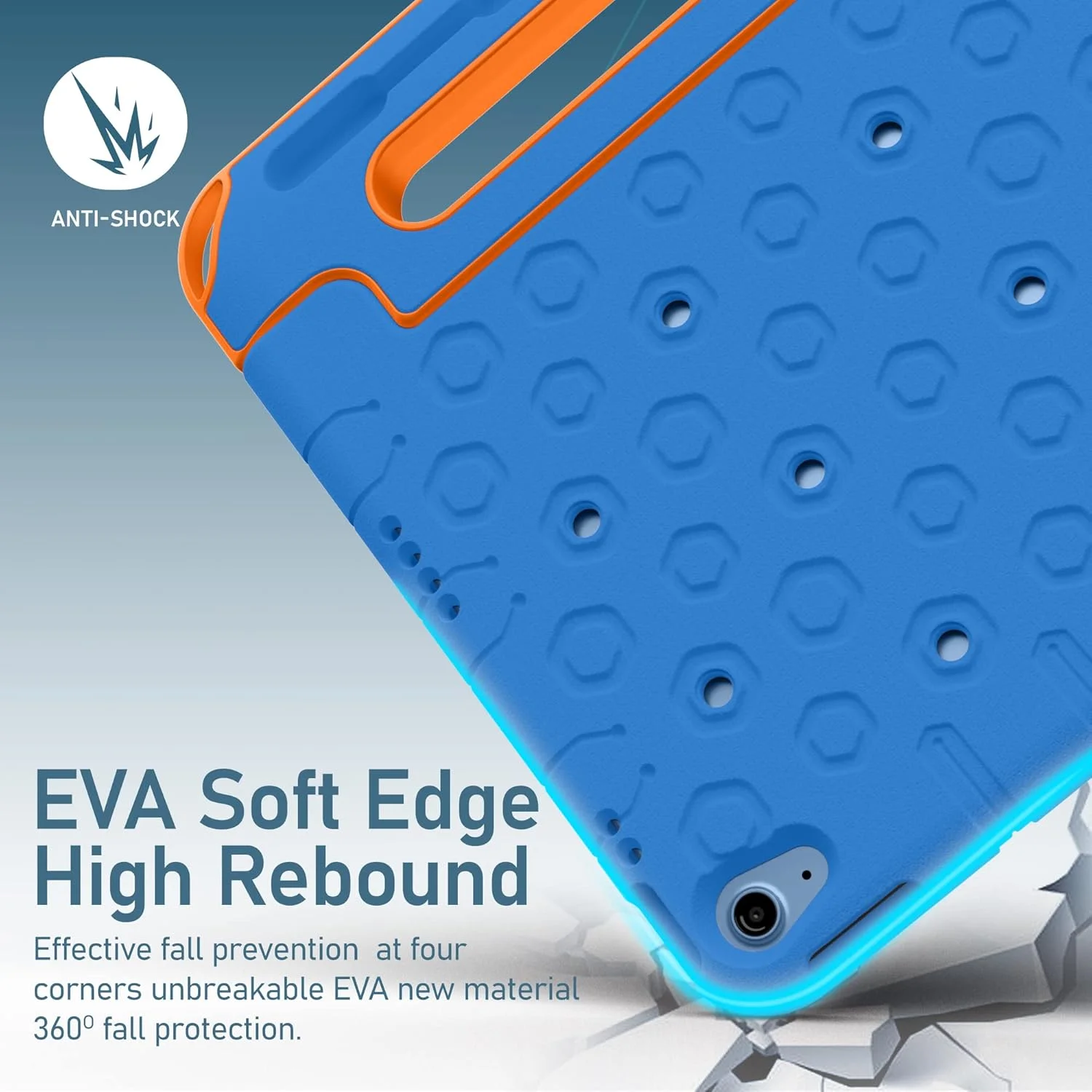 کاور محافظ کودکانه مقاوم Moxedo از جنس EVA سیلیکونی، طرح کارتونی سه بعدی DIY ضد ضربه با جای مداد، استند و دستگیره سازگار با Apple iPad 2022 (نسل 10) 10.9 اینچ (آبی آسمانی) کاور محافظ کودکانه مقاوم Moxedo از جنس EVA سیلیکونی، طرح کارتونی سه بعدی DIY ضد ضربه با جای مداد، استند و دستگیره سازگار با Apple iPad 2022 (نسل 10) 10.9 اینچ (آبی آسمانی)