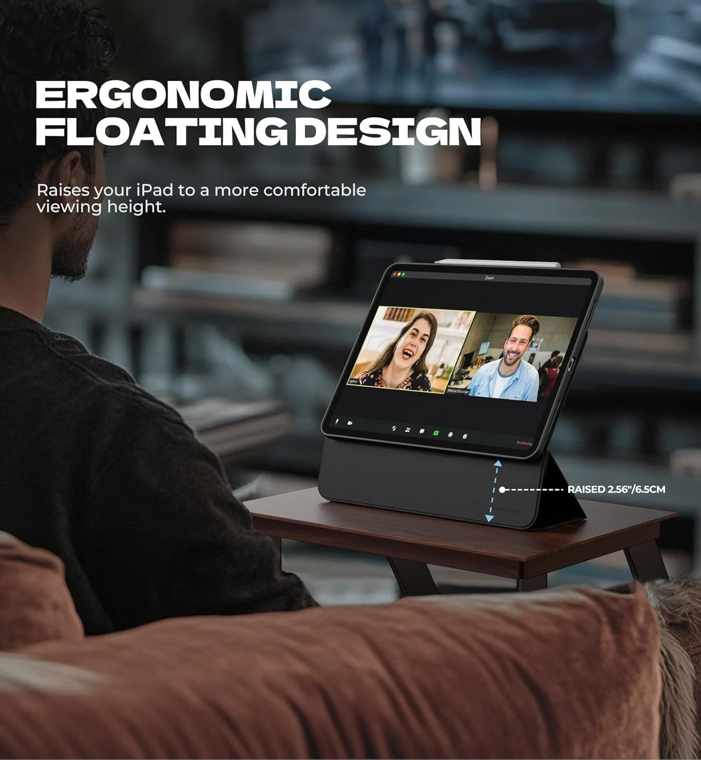 کاور محافظ شناور مغناطیسی باریک و قابل جابجایی Dexnor برای آیپد پرو ۱۳ اینچ M4 مدل ۲۰۲۴، با قابلیت تنظیم حالت عمودی/افقی، محافظت از صفحه نمایش، زوایای دید چندگانه، حالت خواب و بیدار شدن خودکار (مشکی) کاور محافظ شناور مغناطیسی باریک و قابل جابجایی Dexnor برای آیپد پرو ۱۳ اینچ M4 مدل ۲۰۲۴، با قابلیت تنظیم حالت عمودی/افقی، محافظت از صفحه نمایش، زوایای دید چندگانه، حالت خواب و بیدار شدن خودکار (مشکی)