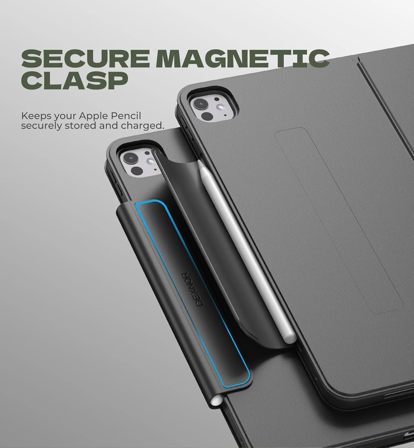 کاور محافظ شناور مغناطیسی باریک و قابل جابجایی Dexnor برای آیپد پرو ۱۳ اینچ M4 مدل ۲۰۲۴، با قابلیت تنظیم حالت عمودی/افقی، محافظت از صفحه نمایش، زوایای دید چندگانه، حالت خواب و بیدار شدن خودکار (مشکی) کاور محافظ شناور مغناطیسی باریک و قابل جابجایی Dexnor برای آیپد پرو ۱۳ اینچ M4 مدل ۲۰۲۴، با قابلیت تنظیم حالت عمودی/افقی، محافظت از صفحه نمایش، زوایای دید چندگانه، حالت خواب و بیدار شدن خودکار (مشکی)