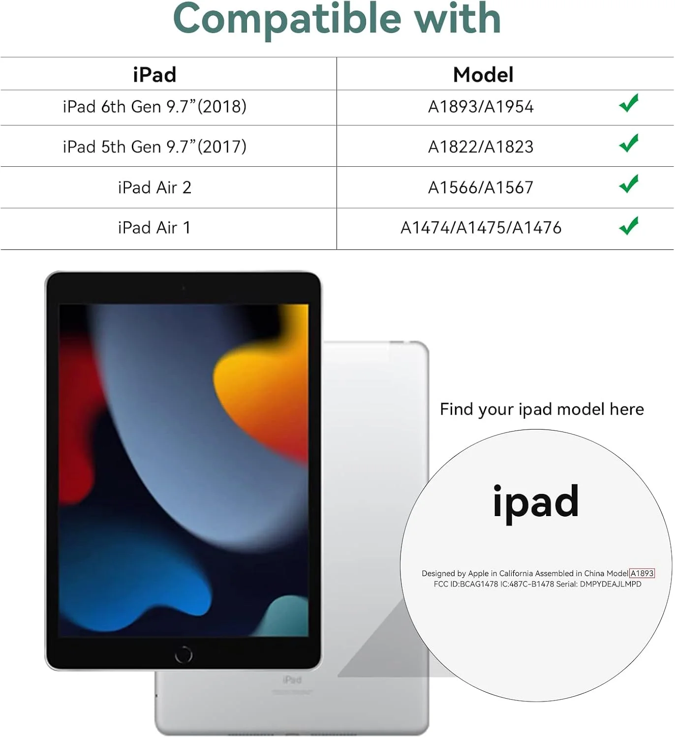 کاور 4UBonLife برای آیپد نسل 6 / نسل 5 اینچ 9.7 مدل 2018/2017، سازگار با آیپد ایر 2/1، کاور هوشمند باریک و سبک با روکش پشتی مات نیمه شفاف، خاکستری یاسی کاور 4UBonLife برای آیپد نسل 6 / نسل 5 اینچ 9.7 مدل 2018/2017، سازگار با آیپد ایر 2/1، کاور هوشمند باریک و سبک با روکش پشتی مات نیمه شفاف، خاکستری یاسی