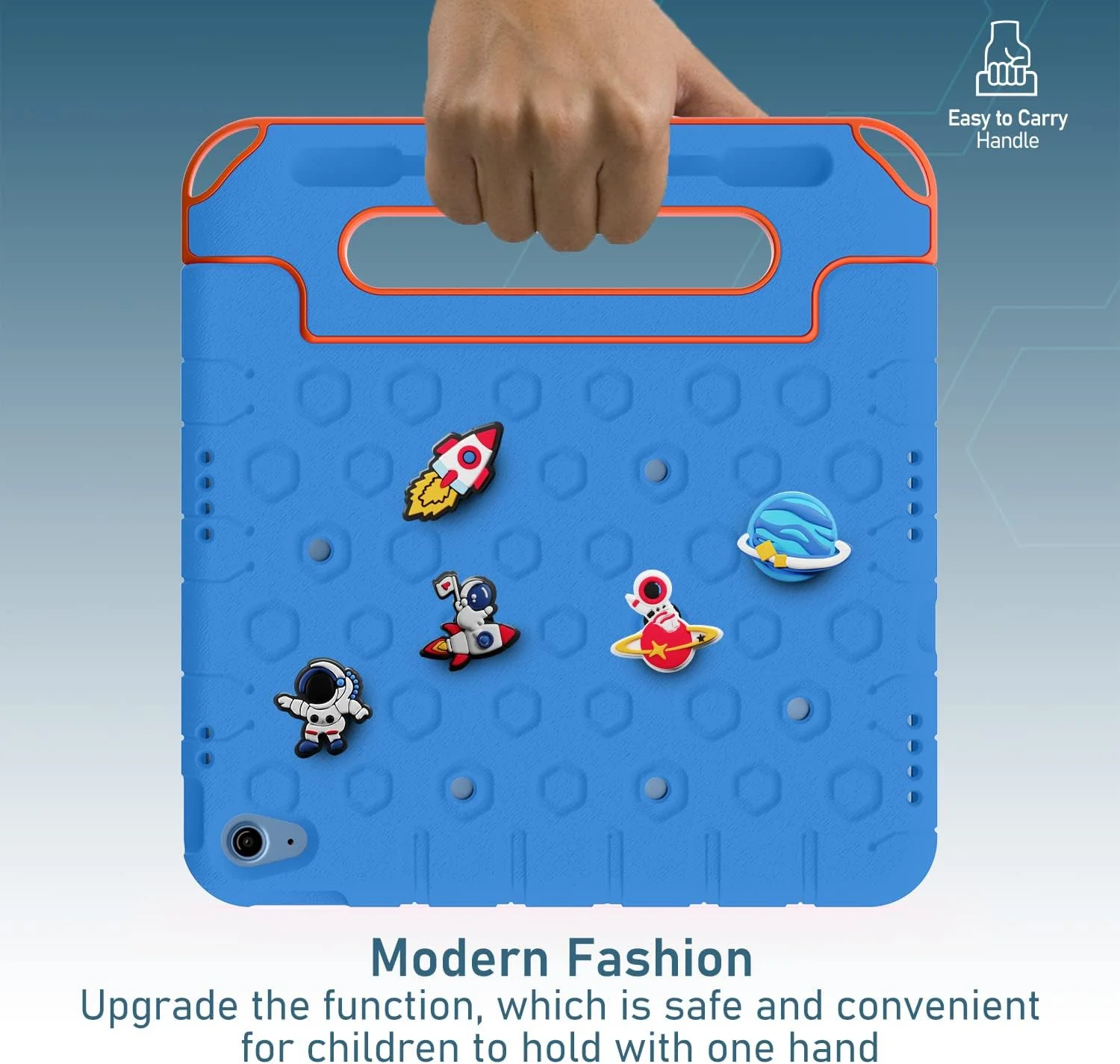 کاور محافظ کودکانه مقاوم Moxedo از جنس EVA سیلیکونی، طرح کارتونی سه بعدی DIY ضد ضربه با جای مداد، استند و دستگیره سازگار با Apple iPad 2022 (نسل 10) 10.9 اینچ (آبی آسمانی) کاور محافظ کودکانه مقاوم Moxedo از جنس EVA سیلیکونی، طرح کارتونی سه بعدی DIY ضد ضربه با جای مداد، استند و دستگیره سازگار با Apple iPad 2022 (نسل 10) 10.9 اینچ (آبی آسمانی)