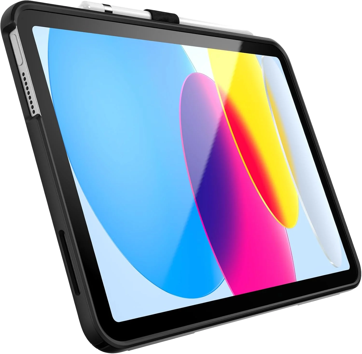 کیف و استند تبلت اسپک آیپد 10.9 اینچی - مقاوم در برابر خراش، محافظت در برابر سقوط و پایه نگهدارنده با قابلیت رهاسازی سریع - برای آیپد نسل دهم 2022 - StandyShell مشکی/سفید کیف و استند تبلت اسپک آیپد 10.9 اینچی - مقاوم در برابر خراش، محافظت در برابر سقوط و پایه نگهدارنده با قابلیت رهاسازی سریع - برای آیپد نسل دهم 2022 - StandyShell مشکی/سفید