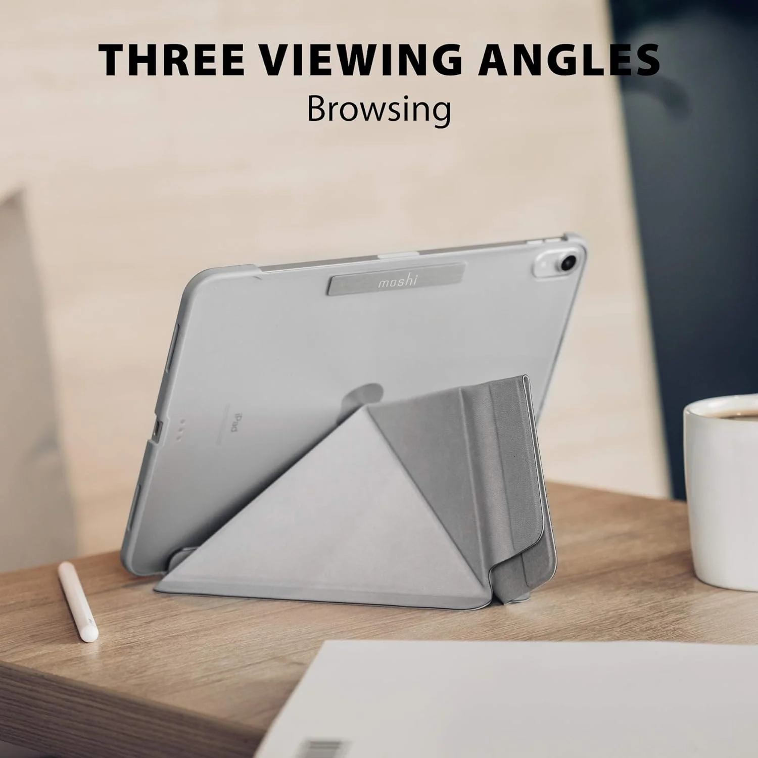 کیف محافظ آیپد پرو 12.9 اینچ 2019 موشی Versacover، مشکی کیف محافظ آیپد پرو 12.9 اینچ 2019 موشی Versacover، مشکی