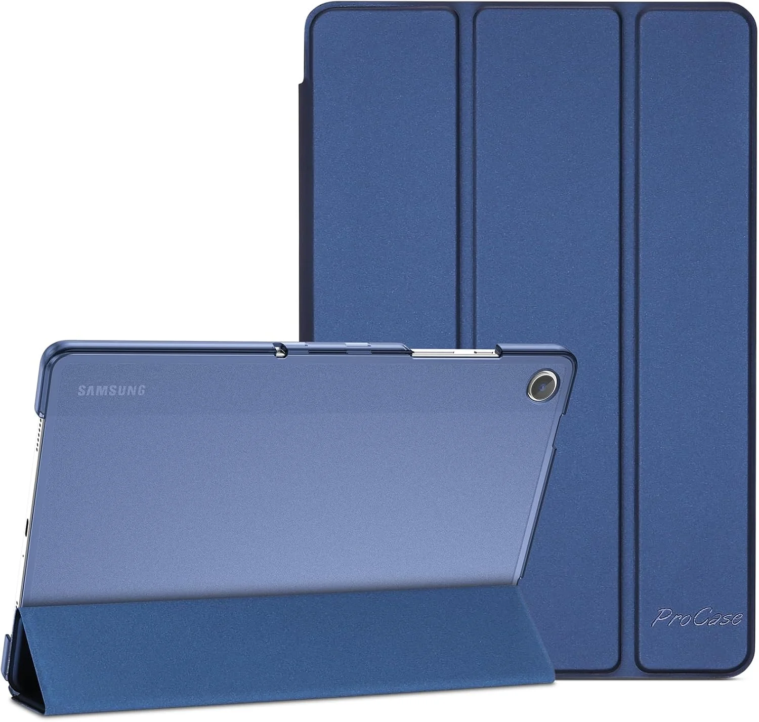 کیف هوشمند ProCase برای گلکسی تب A9 پلاس/A9+ 5G 11 اینچ 2023 مدل SM-X210 SM-X215 SM-X216 SM-X218، کاور محافظ باریک با قابلیت استند و بدنه پشتی سخت برای گلکسی تب A9 پلاس 2023 - سرمه ای کیف هوشمند ProCase برای گلکسی تب A9 پلاس/A9+ 5G 11 اینچ 2023 مدل SM-X210 SM-X215 SM-X216 SM-X218، کاور محافظ باریک با قابلیت استند و بدنه پشتی سخت برای گلکسی تب A9 پلاس 2023 - سرمه ای