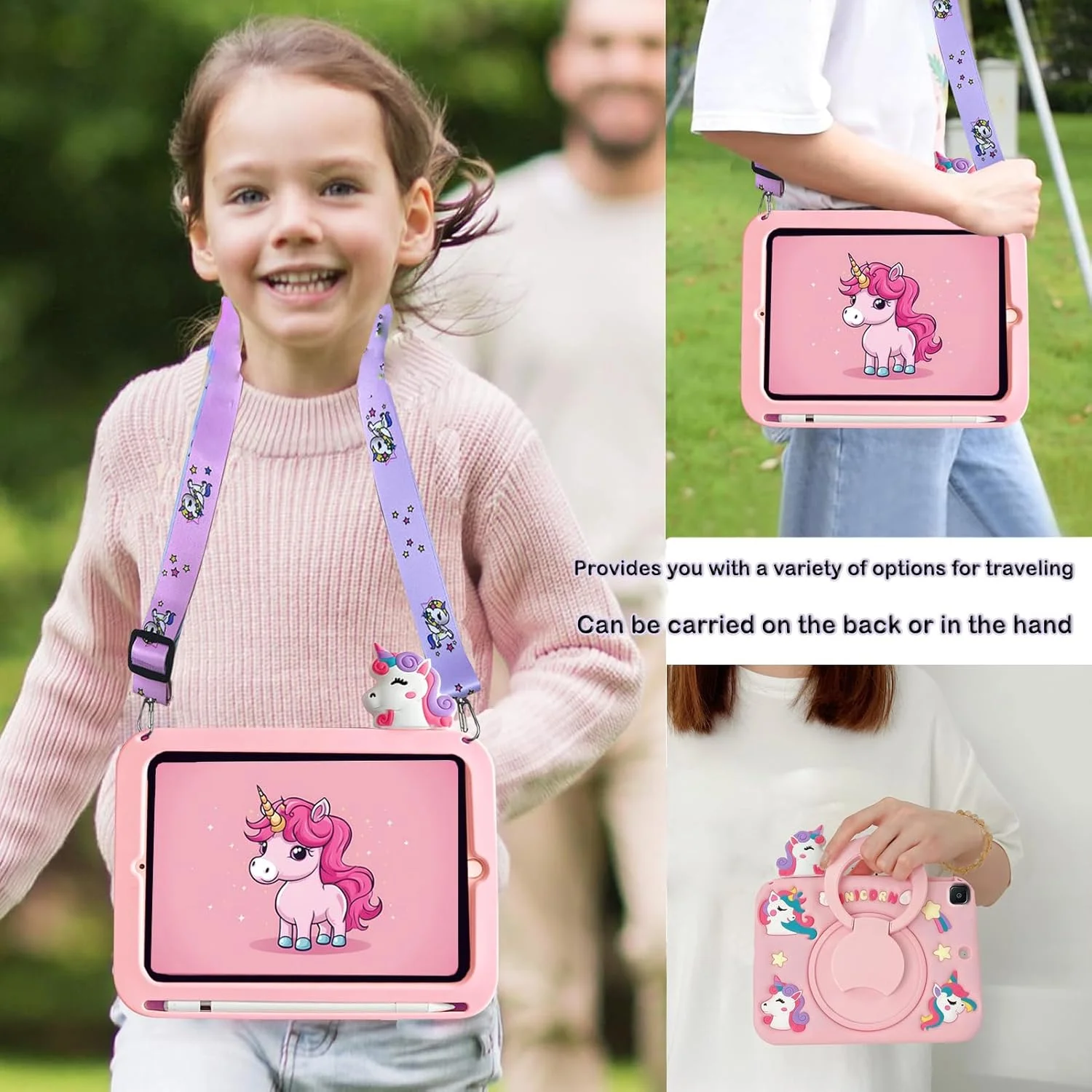 کاور EspZanthic سازگار با تبلت سامسونگ گلکسی تب S6 لایت 10.4 اینچ 2024 2022 2020 (مدل SM-P620/P625/P613/P619/P615/P610)، دارای جای قلم، بند شانه و قلم لمسی کاور EspZanthic سازگار با تبلت سامسونگ گلکسی تب S6 لایت 10.4 اینچ 2024 2022 2020 (مدل SM-P620/P625/P613/P619/P615/P610)، دارای جای قلم، بند شانه و قلم لمسی