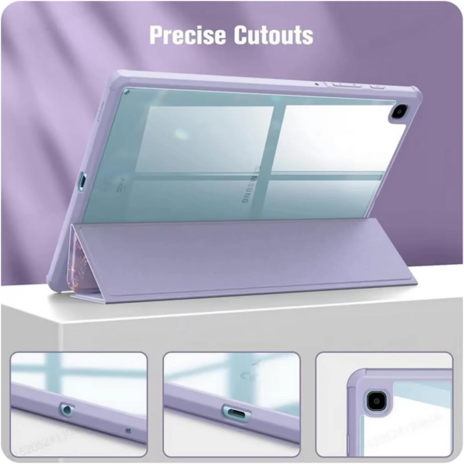 کیف محافظ تبلت سامسونگ گلکسی تب S6 Lite (مدل 2020/2022) 10.4 اینچ P610 P615 به همراه جای قلم، کاور سه تایی تاشو (طرح سنگ مرمر بنفش) کیف محافظ تبلت سامسونگ گلکسی تب S6 Lite (مدل 2020/2022) 10.4 اینچ P610 P615 به همراه جای قلم، کاور سه تایی تاشو (طرح سنگ مرمر بنفش)