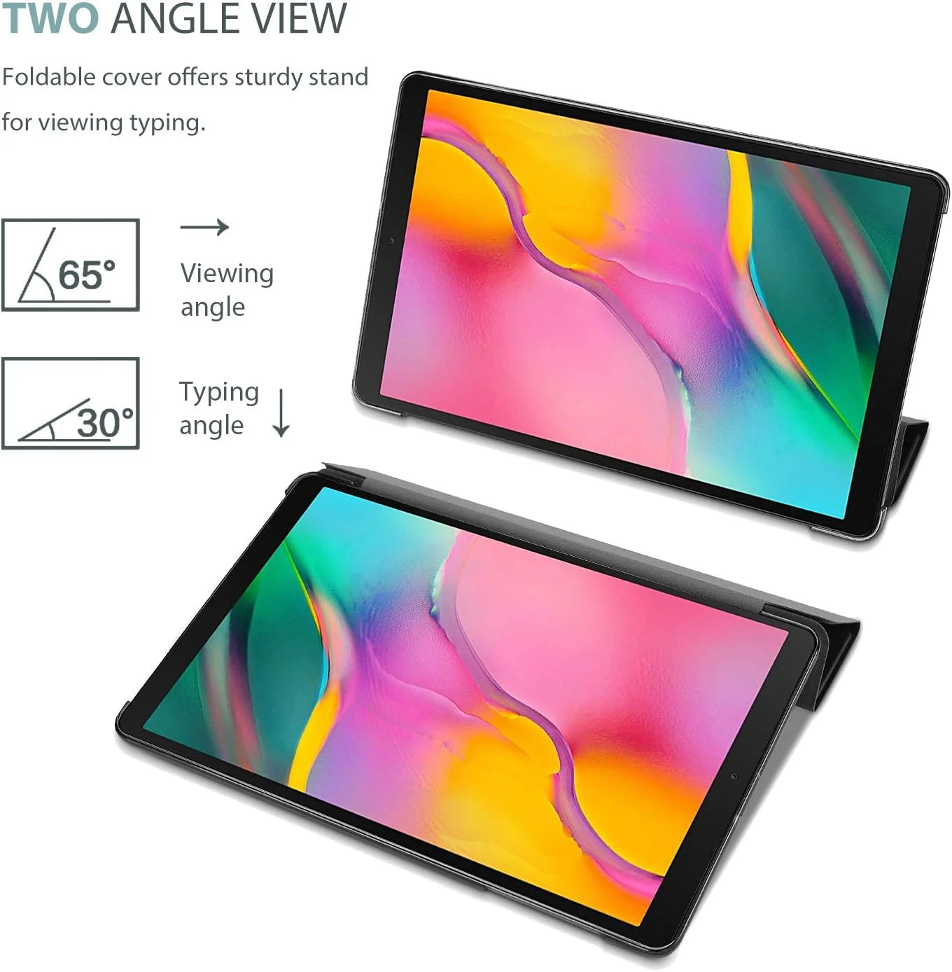 کاور پروکیس مناسب برای گلکسی تب A 10.1 مدل 2019 T510 T515 T517، کاور باریک و سبک با قابلیت استند برای تبلت 10.1 اینچی گلکسی تب A مدل SM-T510 SM-T515 SM-T517 نسخه 2019 - مشکی کاور پروکیس مناسب برای گلکسی تب A 10.1 مدل 2019 T510 T515 T517، کاور باریک و سبک با قابلیت استند برای تبلت 10.1 اینچی گلکسی تب A مدل SM-T510 SM-T515 SM-T517 نسخه 2019 - مشکی