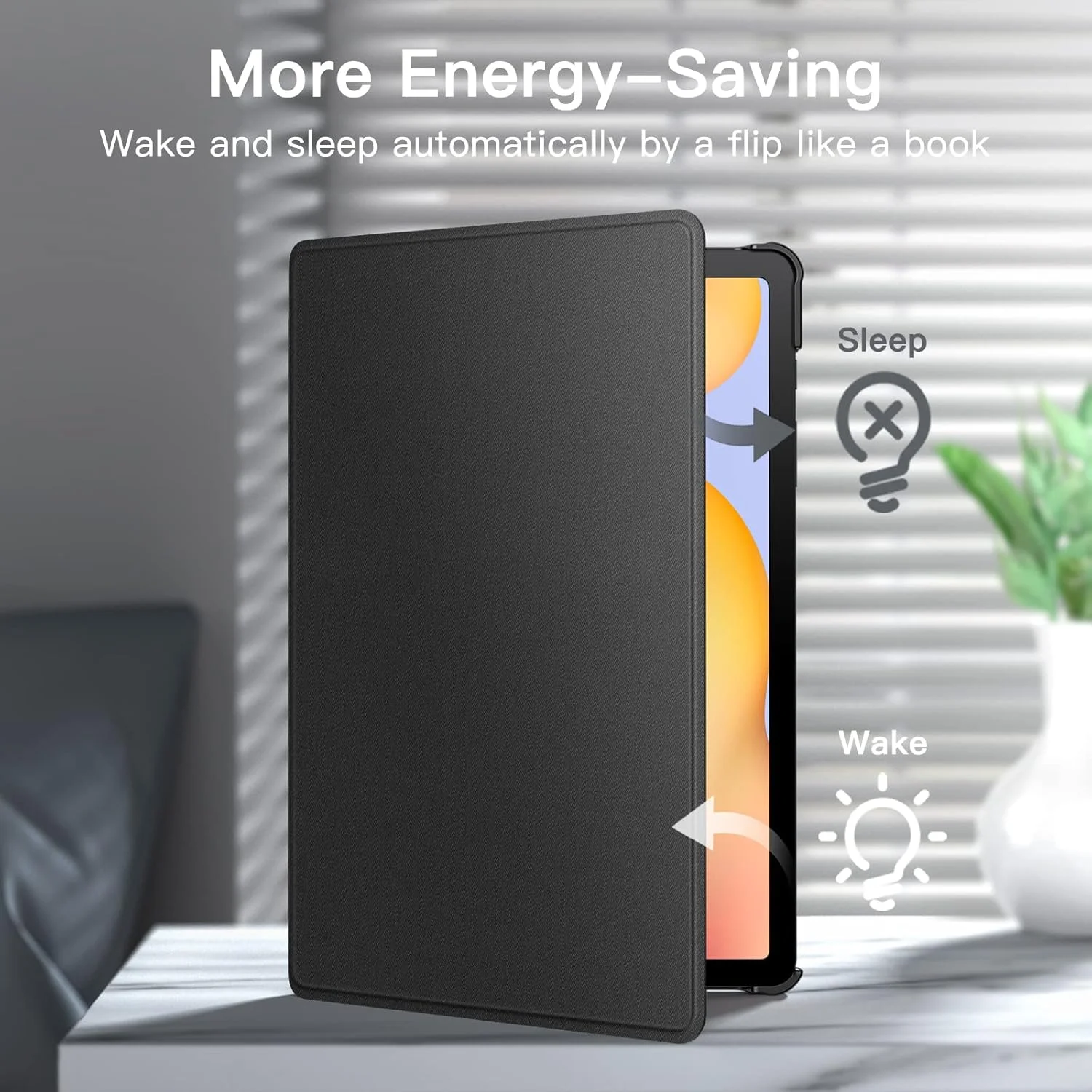 کاور JETech برای تبلت سامسونگ گلکسی تب S6 Lite 10.4 اینچی 2024/2022/2020 با جای قلم S Pen، کاور محافظ تبلت باریک تاشو، قابلیت تنظیم چند زاویه دید (مشکی) کاور JETech برای تبلت سامسونگ گلکسی تب S6 Lite 10.4 اینچی 2024/2022/2020 با جای قلم S Pen، کاور محافظ تبلت باریک تاشو، قابلیت تنظیم چند زاویه دید (مشکی)