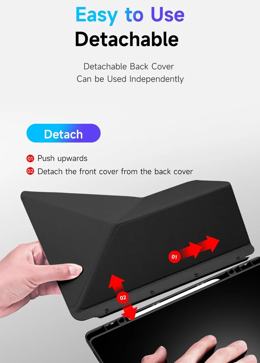 کاور پشتی شفاف Gruattreay سازگار با تبلت سامسونگ گلکسی تب S10 پلاس/تب S10+ 12.4 اینچ (2024)، کاور پشتی TPU نرم با قابلیت استند مغناطیسی هوشمند و عملکرد خواب و بیدار شدن خودکار (مشکی) کاور پشتی شفاف Gruattreay سازگار با تبلت سامسونگ گلکسی تب S10 پلاس/تب S10+ 12.4 اینچ (2024)، کاور پشتی TPU نرم با قابلیت استند مغناطیسی هوشمند و عملکرد خواب و بیدار شدن خودکار (مشکی)