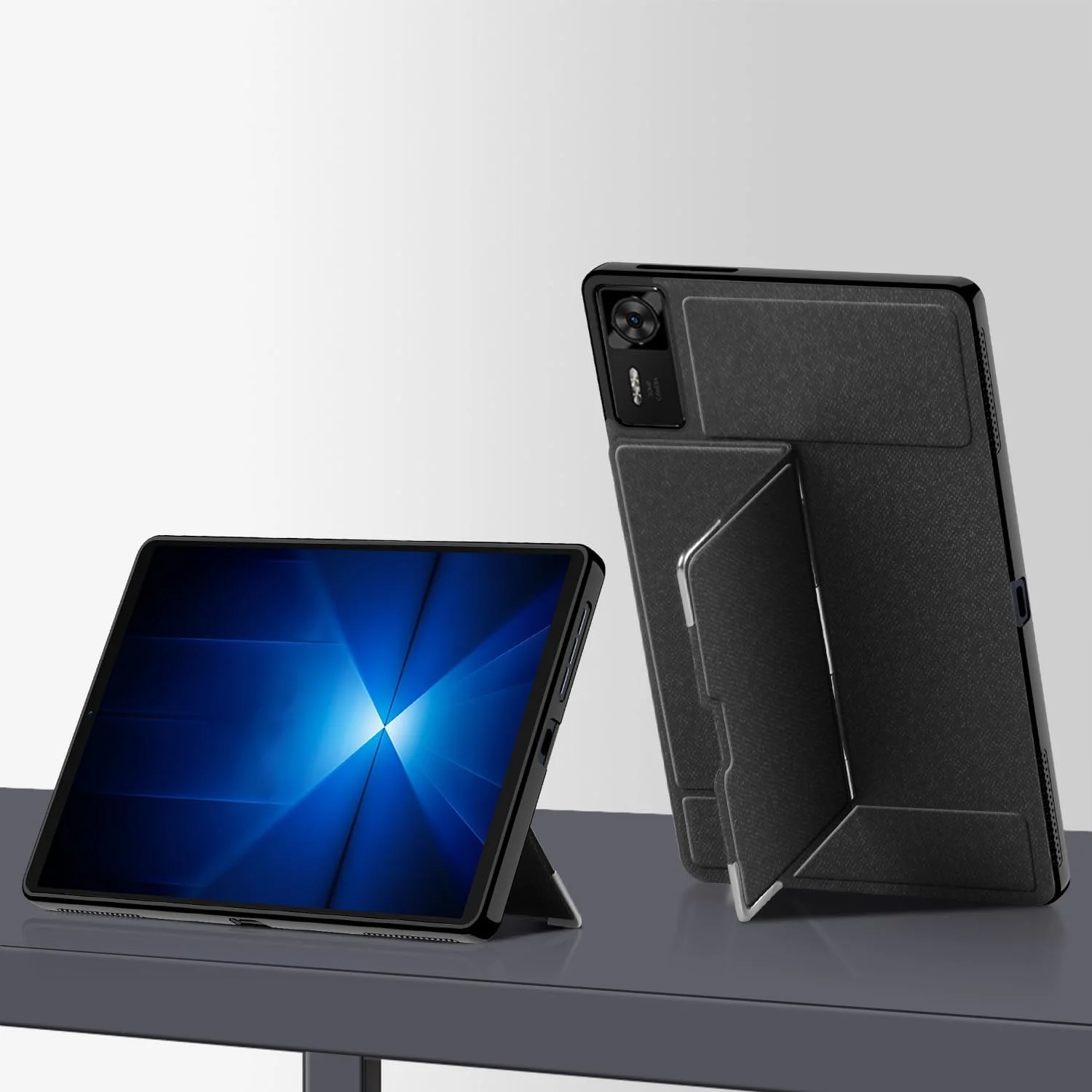 کیف چرمی Gruattreay سازگار با تبلت Lenovo Legion Y700 Gen 4 8.8 اینچ 2025 (TB322FC)، کاور محافظ تبلت Legion Y700 نسل 4 با پایه تاشو کیف چرمی Gruattreay سازگار با تبلت Lenovo Legion Y700 Gen 4 8.8 اینچ 2025 (TB322FC)، کاور محافظ تبلت Legion Y700 نسل 4 با پایه تاشو