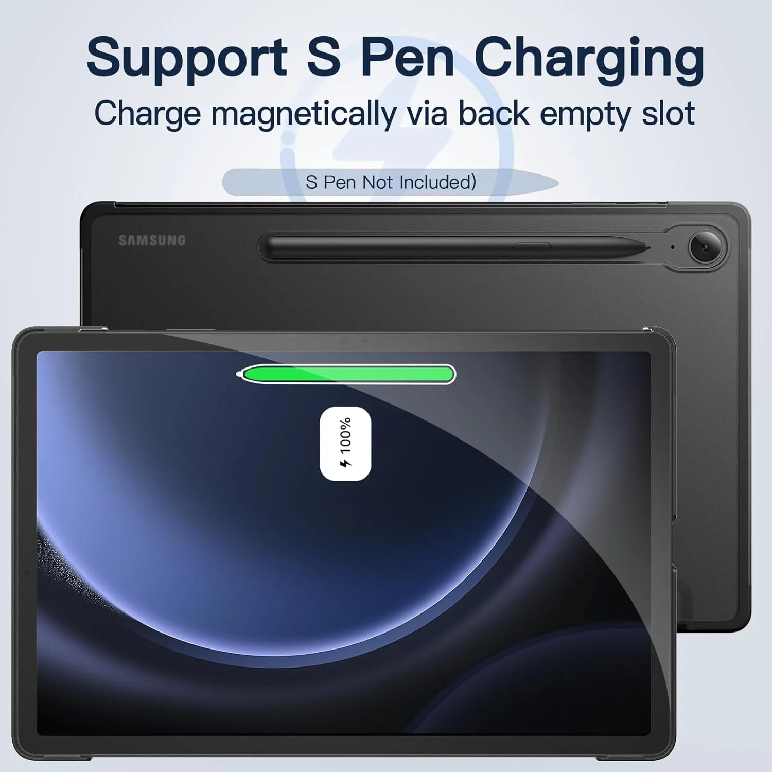 کاور تبلت JETech برای سامسونگ گلکسی تب S10 Lite / S10 FE / S9 FE با صفحه نمایش 10.9 اینچی، محافظ باریک و شفاف با قابلیت تاشوندگی سه حالته، پشتیبانی از شارژ قلم S Pen و قابلیت بیدار شدن/به خواب رفتن خودکار (مشکی) کاور تبلت JETech برای سامسونگ گلکسی تب S10 Lite / S10 FE / S9 FE با صفحه نمایش 10.9 اینچی، محافظ باریک و شفاف با قابلیت تاشوندگی سه حالته، پشتیبانی از شارژ قلم S Pen و قابلیت بیدار شدن/به خواب رفتن خودکار (مشکی)