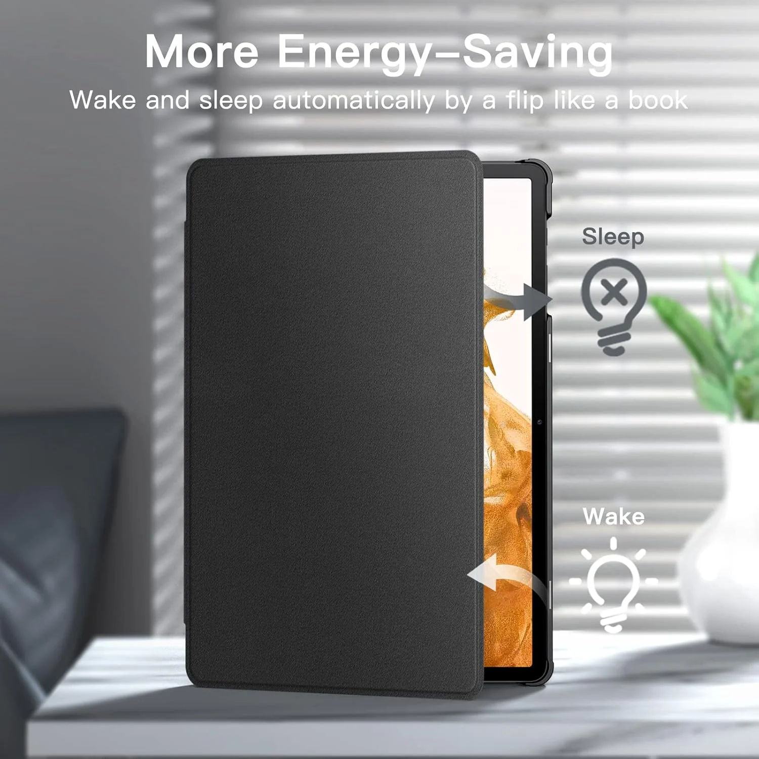 کاور تبلت JETech مناسب برای تبلت سامسونگ گلکسی تب S8 پلاس 2022 / S7 FE 2021 / S7 پلاس 2020 سایز 12.4 اینچ به همراه جای قلم S Pen، کاور محافظ باریک تبلت با قابلیت استند و زاویه دید چندگانه (مشکی) کاور تبلت JETech مناسب برای تبلت سامسونگ گلکسی تب S8 پلاس 2022 / S7 FE 2021 / S7 پلاس 2020 سایز 12.4 اینچ به همراه جای قلم S Pen، کاور محافظ باریک تبلت با قابلیت استند و زاویه دید چندگانه (مشکی)