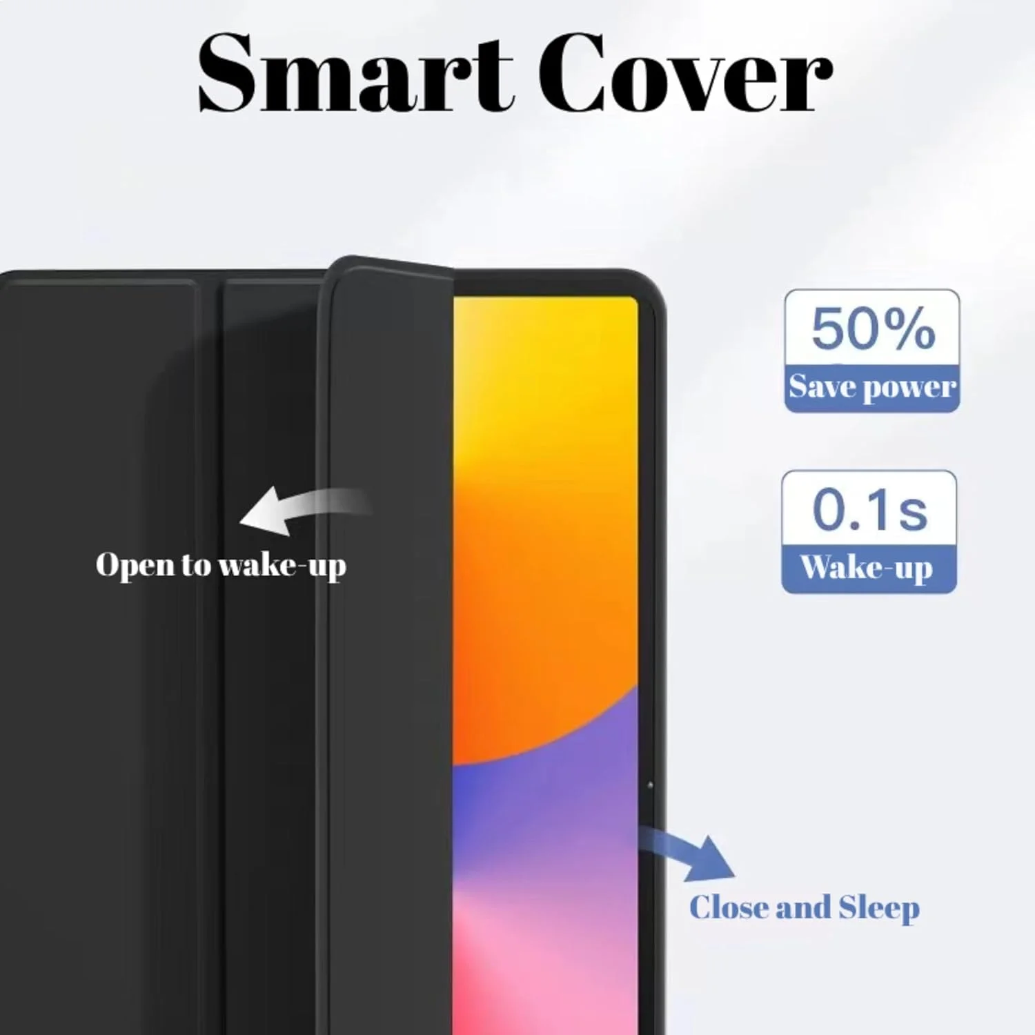 کیف چرمی Zuooiec PU مناسب برای تبلت HUAWEI MatePad SE مدل 2024، کاور تبلت 11 اینچی با قابلیت بیدار/خواب خودکار، کاور هوشمند محافظ پشتی سخت و باریک کیف چرمی Zuooiec PU مناسب برای تبلت HUAWEI MatePad SE مدل 2024، کاور تبلت 11 اینچی با قابلیت بیدار/خواب خودکار، کاور هوشمند محافظ پشتی سخت و باریک
