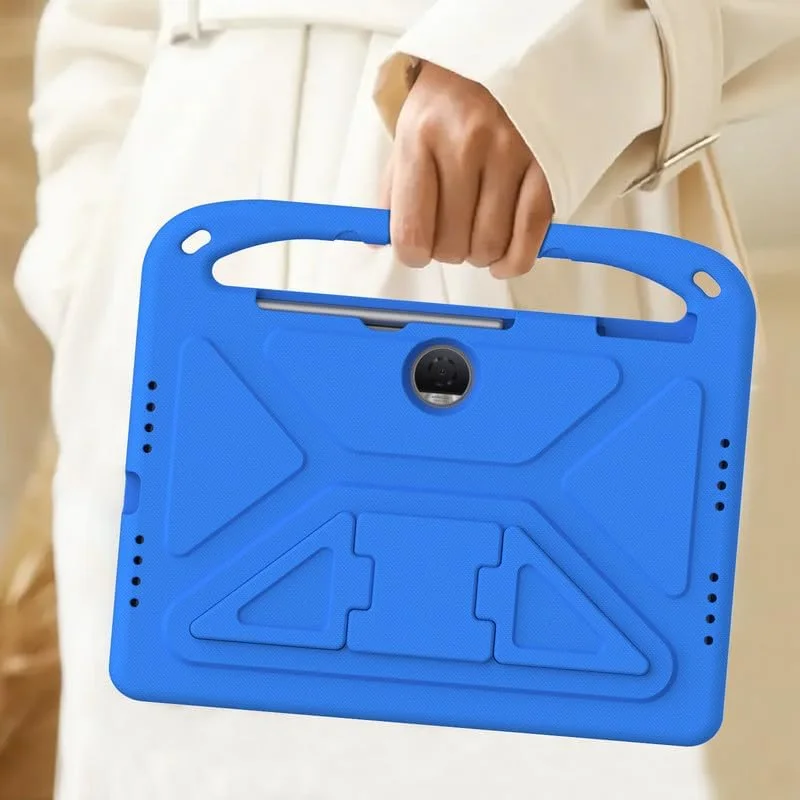 کیف محافظ کودکانه نیکاکیو مناسب برای تبلت آنر پد 9 12.1 اینچ 2023، فوم EVA سبک وزن و ضد ضربه، کاور تبلت با دستگیره و پایه، مناسب برای کودکان، آبی کیف محافظ کودکانه نیکاکیو مناسب برای تبلت آنر پد 9 12.1 اینچ 2023، فوم EVA سبک وزن و ضد ضربه، کاور تبلت با دستگیره و پایه، مناسب برای کودکان، آبی