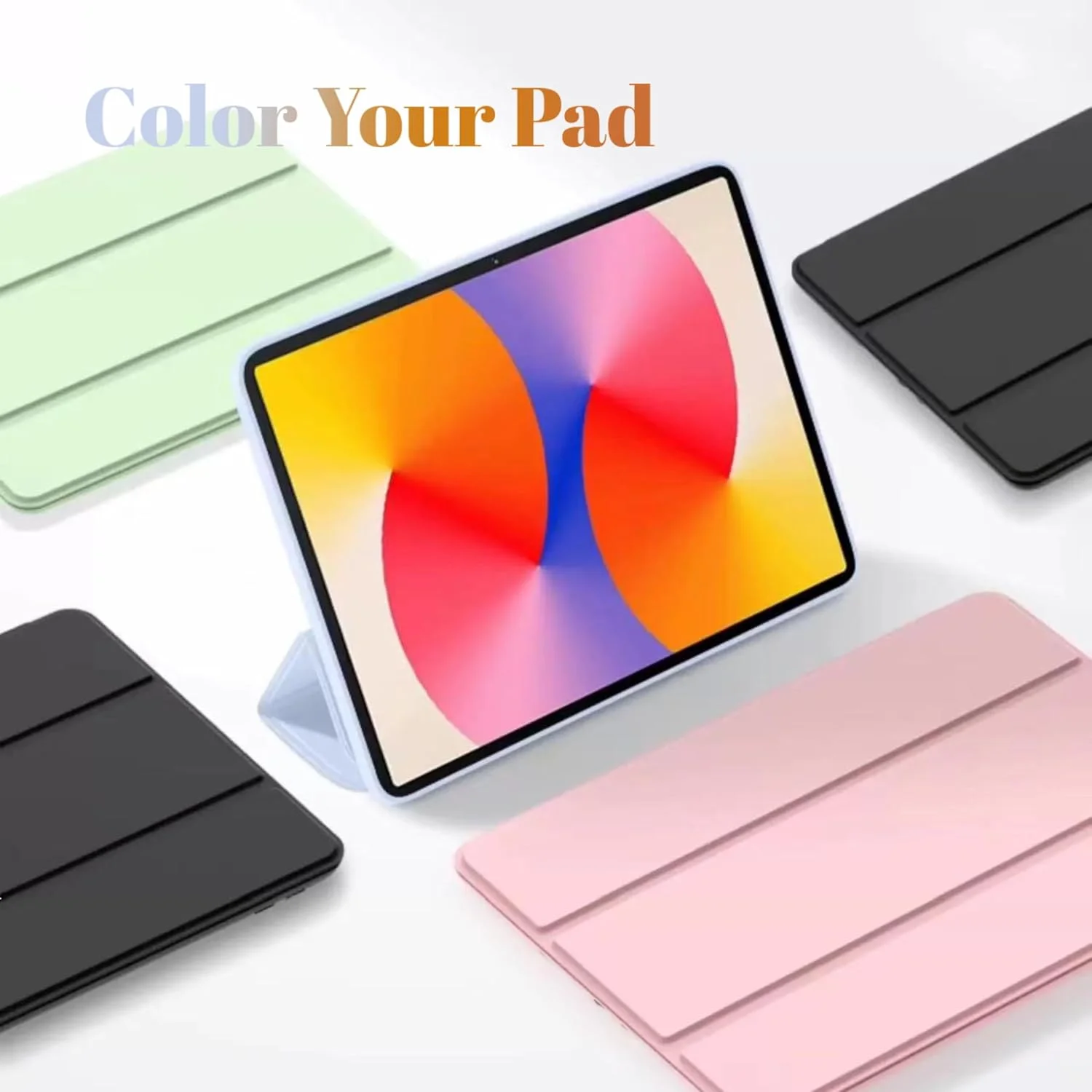 کیف چرمی Zuooiec PU مناسب برای تبلت HUAWEI MatePad SE مدل 2024، کاور تبلت 11 اینچی با قابلیت بیدار/خواب خودکار، کاور هوشمند محافظ پشتی سخت و باریک کیف چرمی Zuooiec PU مناسب برای تبلت HUAWEI MatePad SE مدل 2024، کاور تبلت 11 اینچی با قابلیت بیدار/خواب خودکار، کاور هوشمند محافظ پشتی سخت و باریک