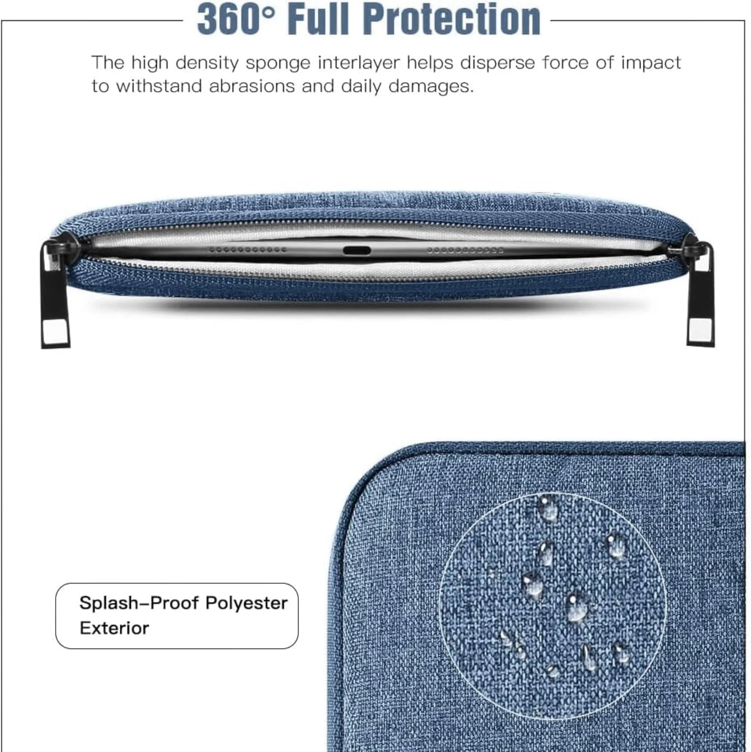 کیف تبلت Tabelito، کاور مقاوم در برابر آب، مناسب برای تبلت های تا 11.6 اینچ برای سامسونگ/لنوو/گلکسی تب A9 پلاس/S8/S9/ریلمی پد/آنر پد X9/شیائومی می پد 6/ردمی پد/وان پلاس پد (آبی) کیف تبلت Tabelito، کاور مقاوم در برابر آب، مناسب برای تبلت های تا 11.6 اینچ برای سامسونگ/لنوو/گلکسی تب A9 پلاس/S8/S9/ریلمی پد/آنر پد X9/شیائومی می پد 6/ردمی پد/وان پلاس پد (آبی)