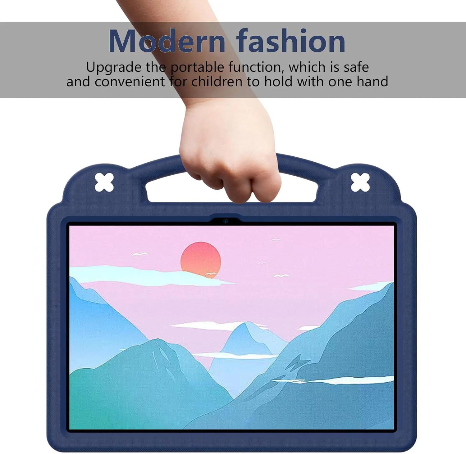 کیف تبلت کودکانه Lukione سازگار با Honor Pad x8a 11 اینچ 2024، کاور محافظ سبک و ضد ضربه با پایه دسته دار، طراحی زیبا و DIY، بند شانه ای، کیف مناسب کودکان برای x8a 11 اینچ (آبی) کیف تبلت کودکانه Lukione سازگار با Honor Pad x8a 11 اینچ 2024، کاور محافظ سبک و ضد ضربه با پایه دسته دار، طراحی زیبا و DIY، بند شانه ای، کیف مناسب کودکان برای x8a 11 اینچ (آبی)